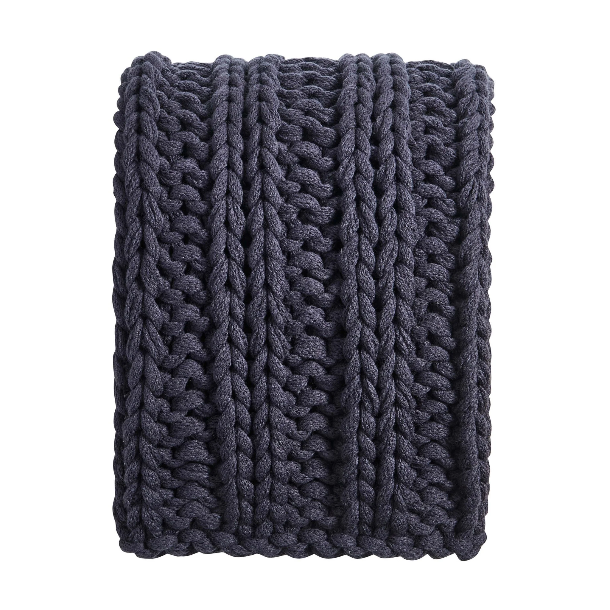 Montreal Sofa Throw - Midnight Navy - Image 3