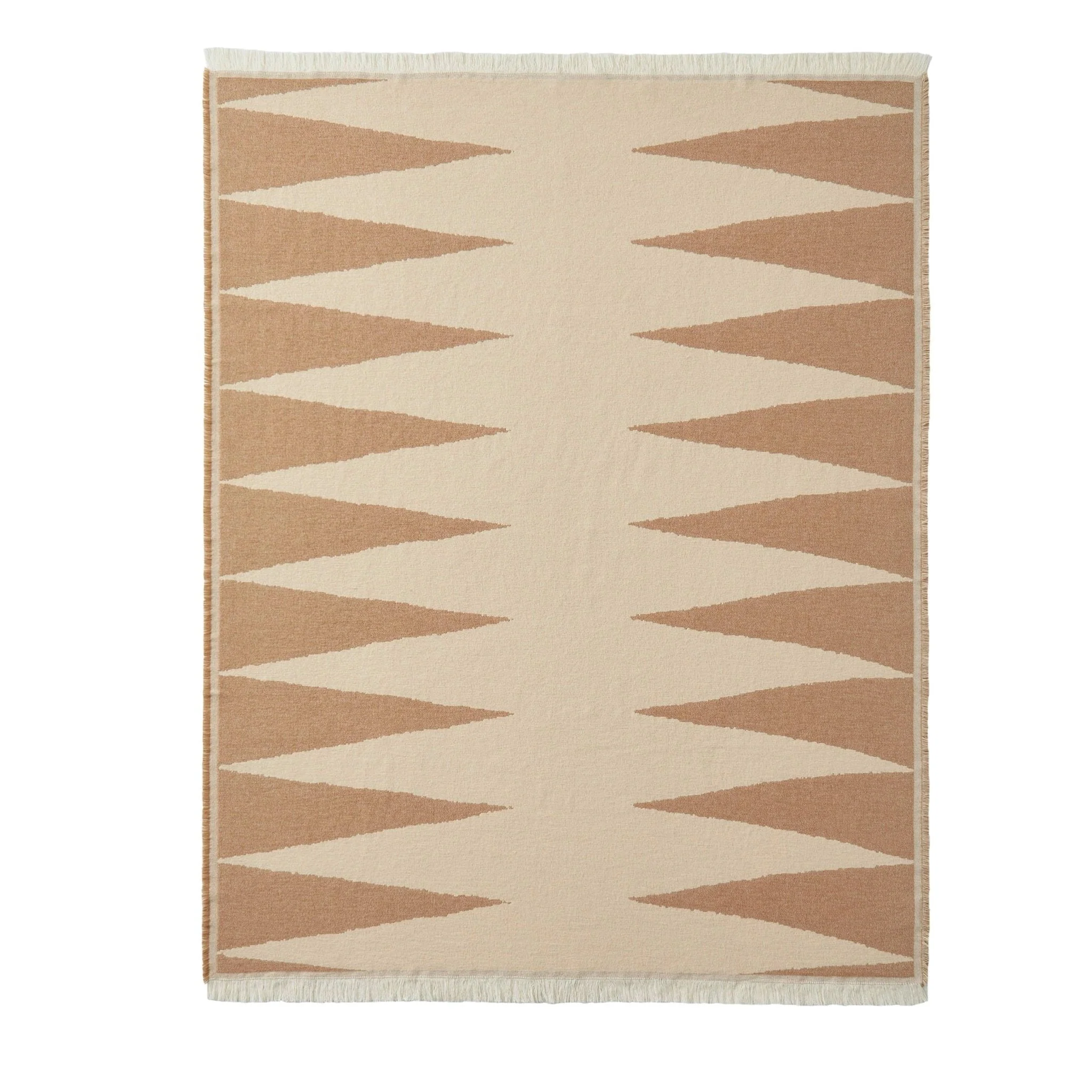 Motif Abstract Sofa Throw - Taupe - Image 5
