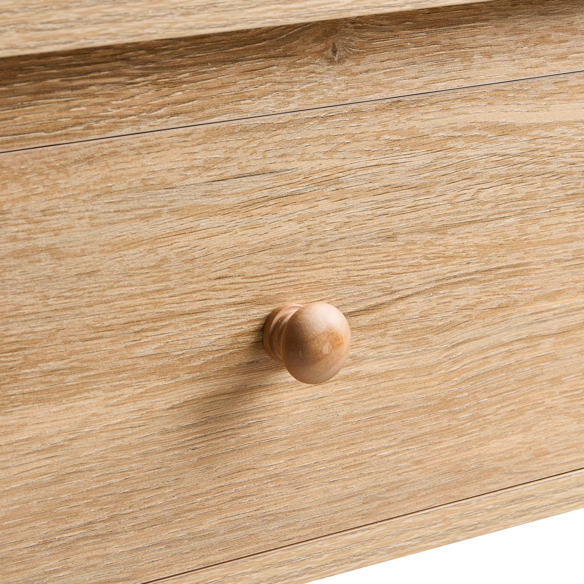 Nell 1 Drawer Nightstand - Light Wood - Image 7