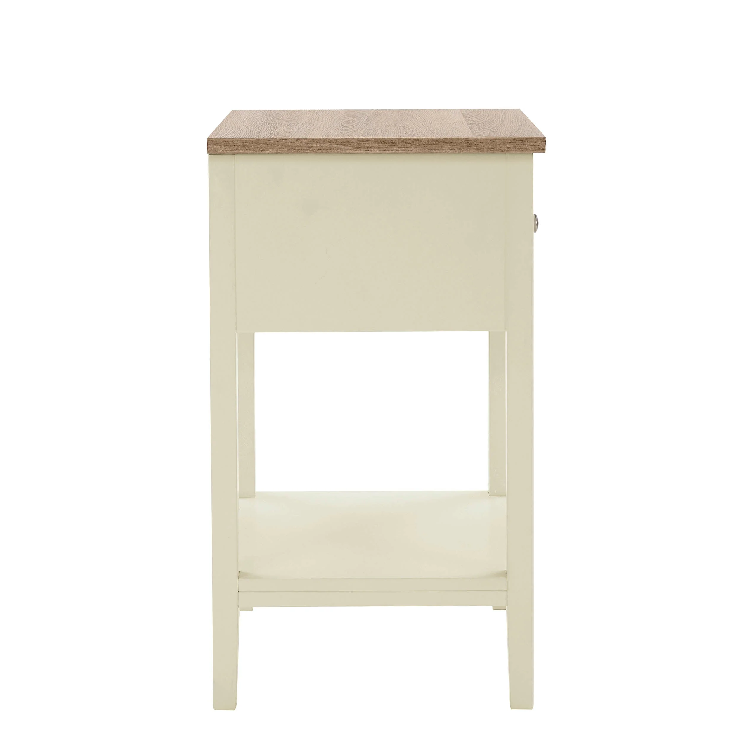 Nell 1 Drawer Nightstand - Cream - Image 11