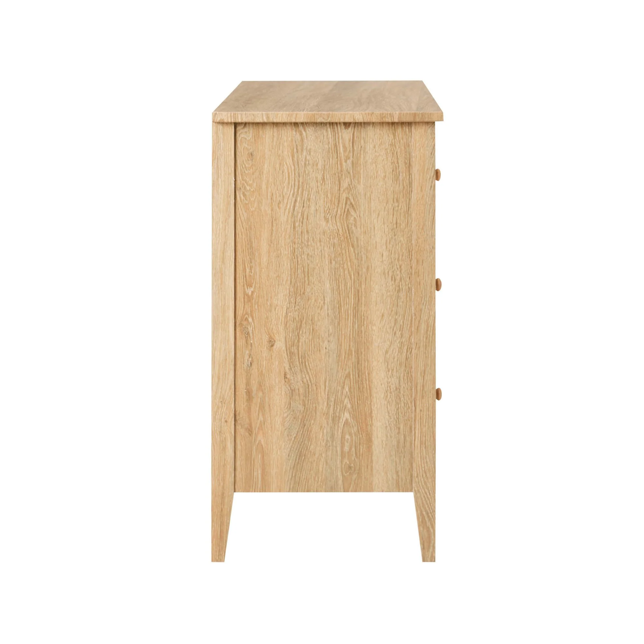 Nell 4 Drawer Chest - Light Wood - Image 4