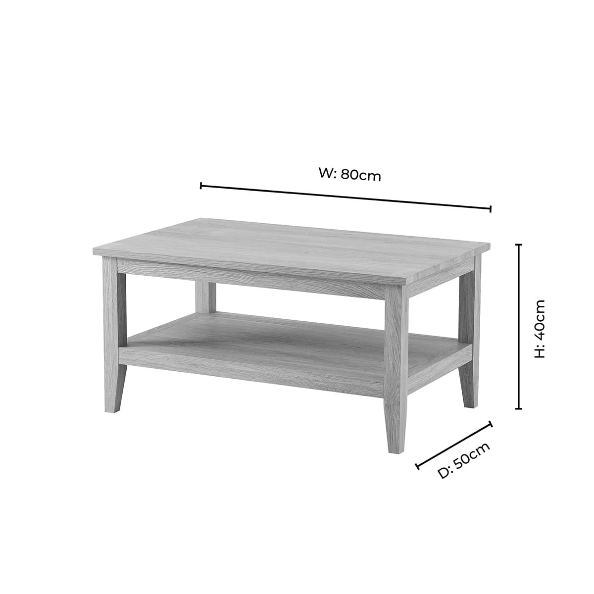 Nell Coffee Table - Light Wood - Image 7