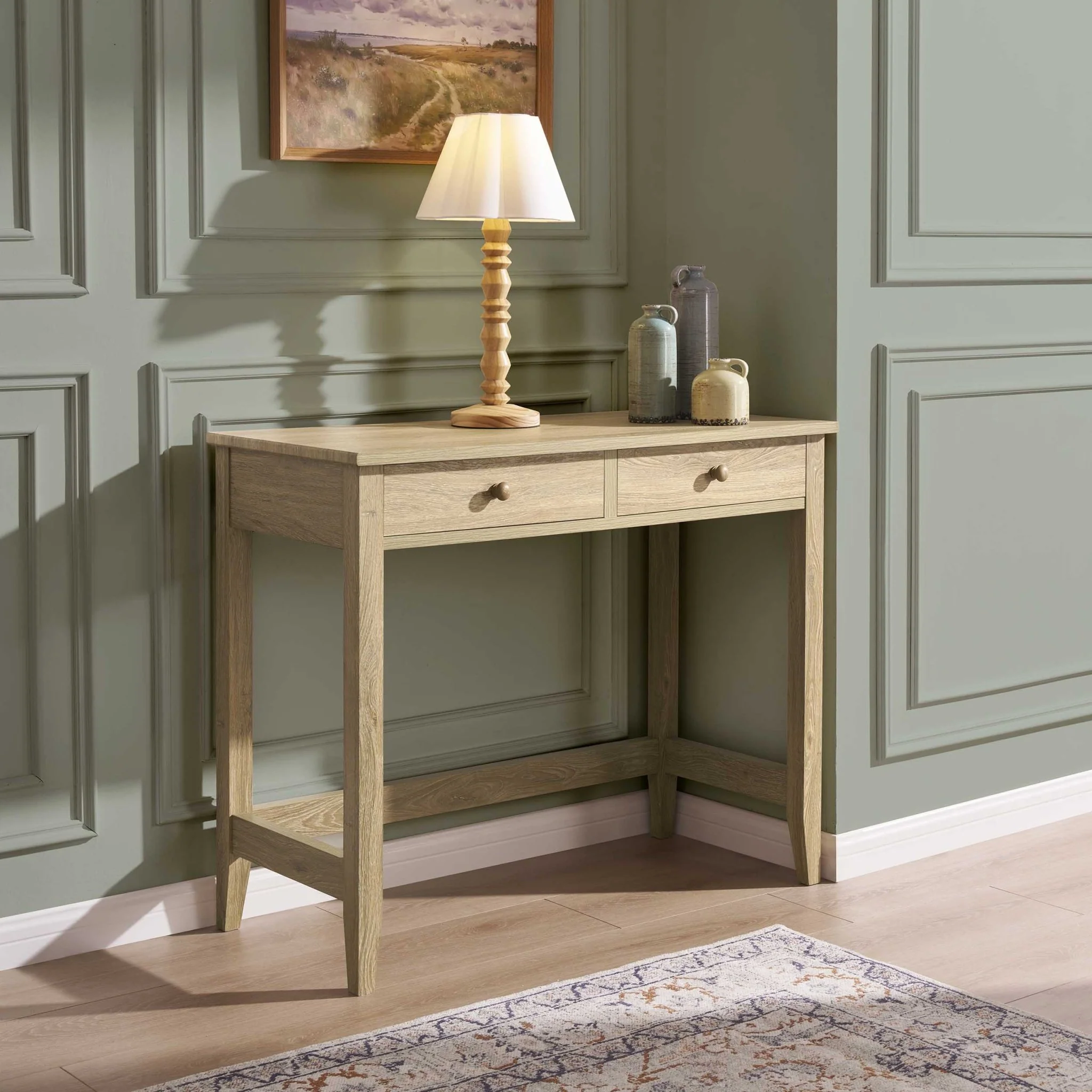 Nell Console Table - Light Wood - Image 2