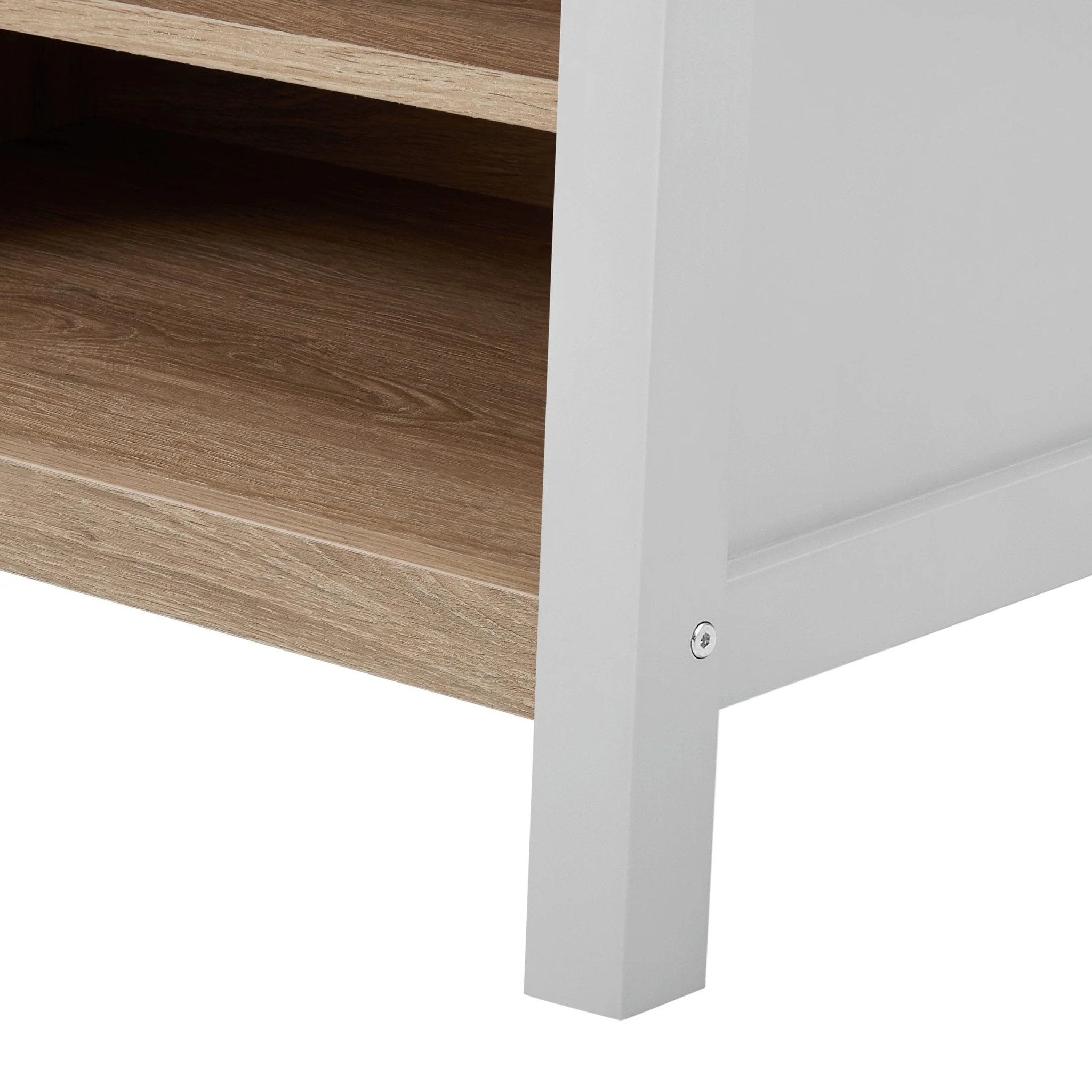 Nell Hallway Shelf with Hooks - Grey - Image 6