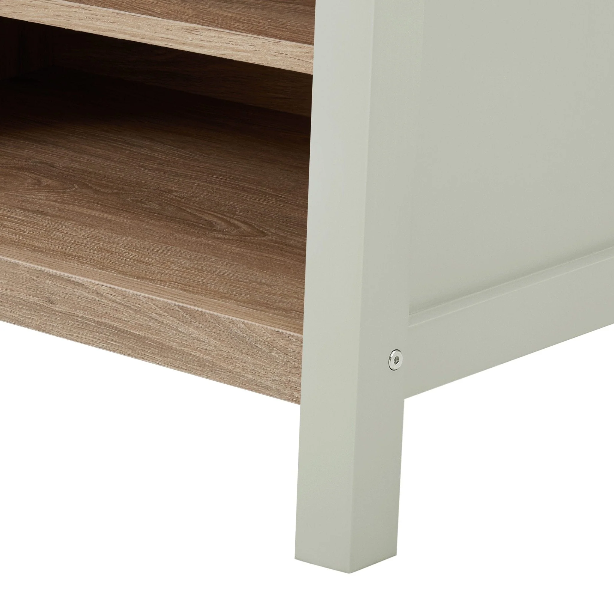 Nell Hallway Shelf with Hooks - Sage Green - Image 6