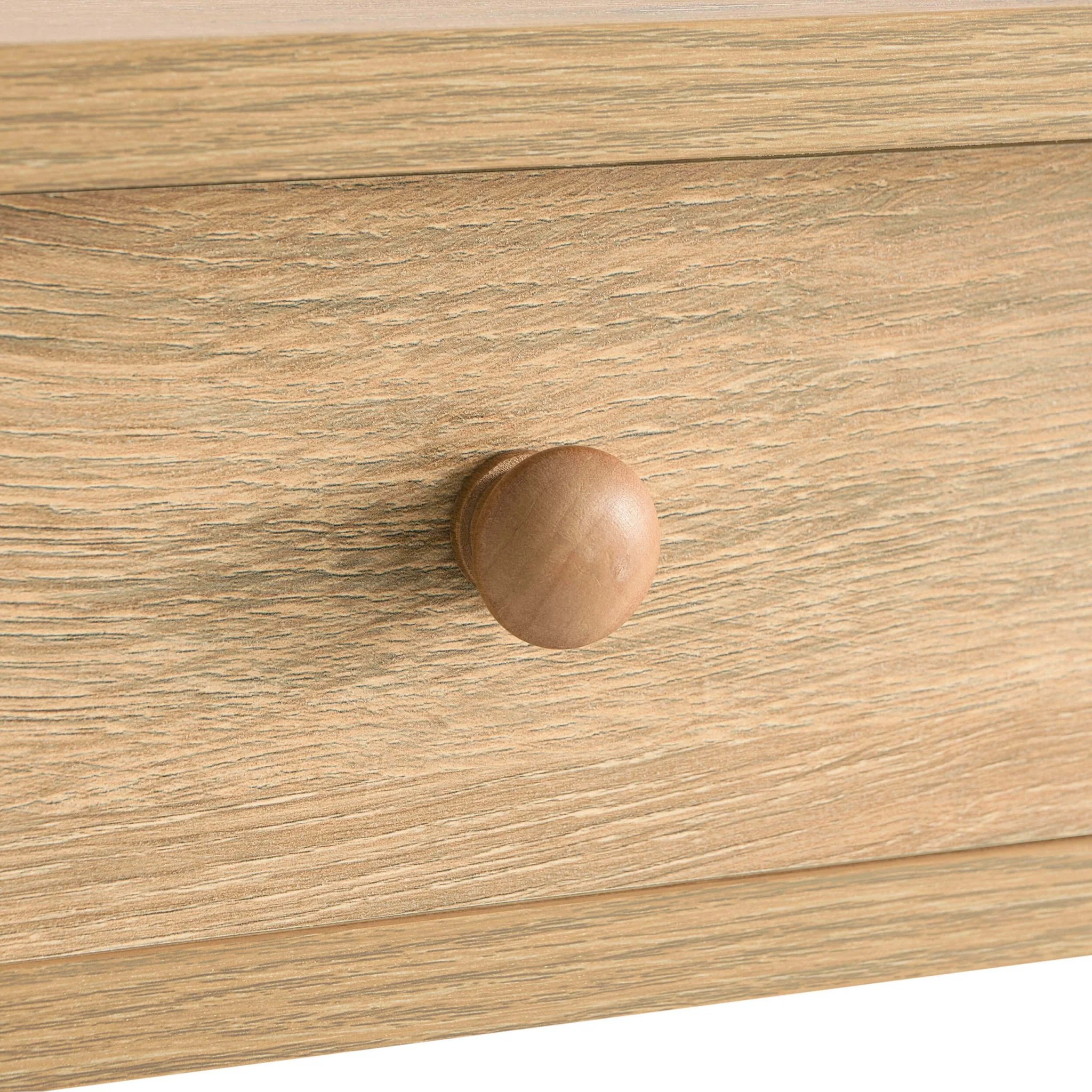 Nell Seated Storage Cabinet - Light Wood - Image 8