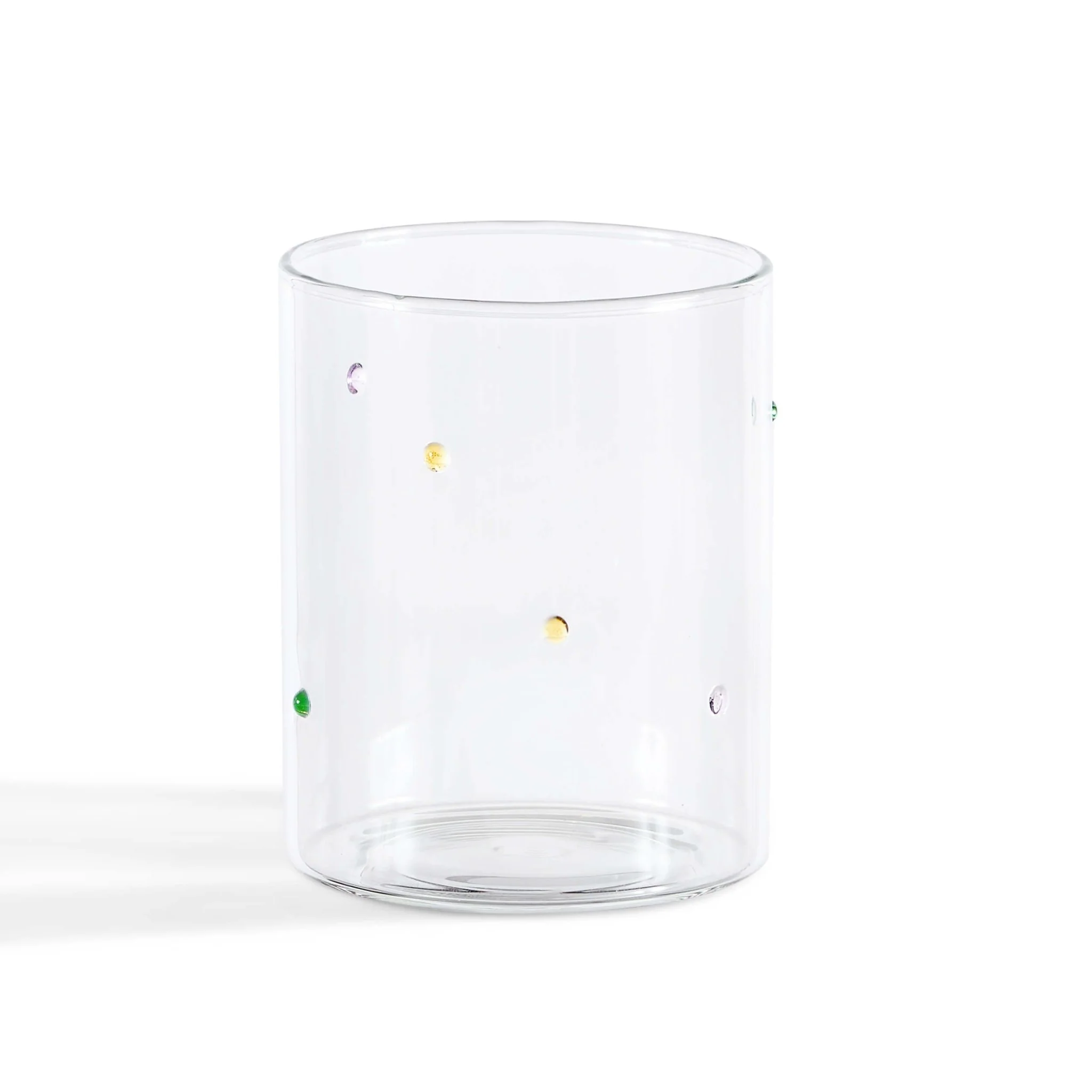 Nelly Polka Dot Glass Highballs - Set of 4 - Clear - Image 5