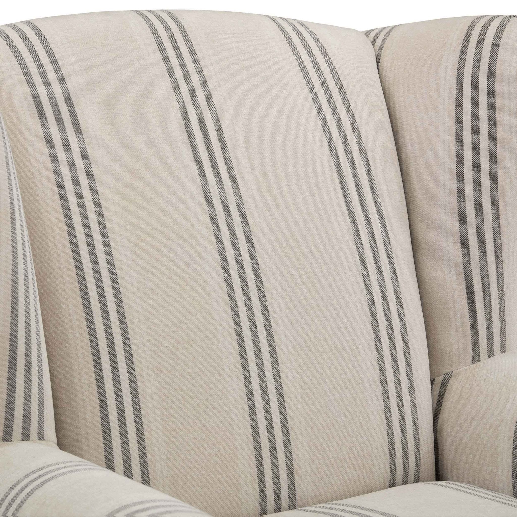 Nora Armchair - Natural Stripe - Image 8