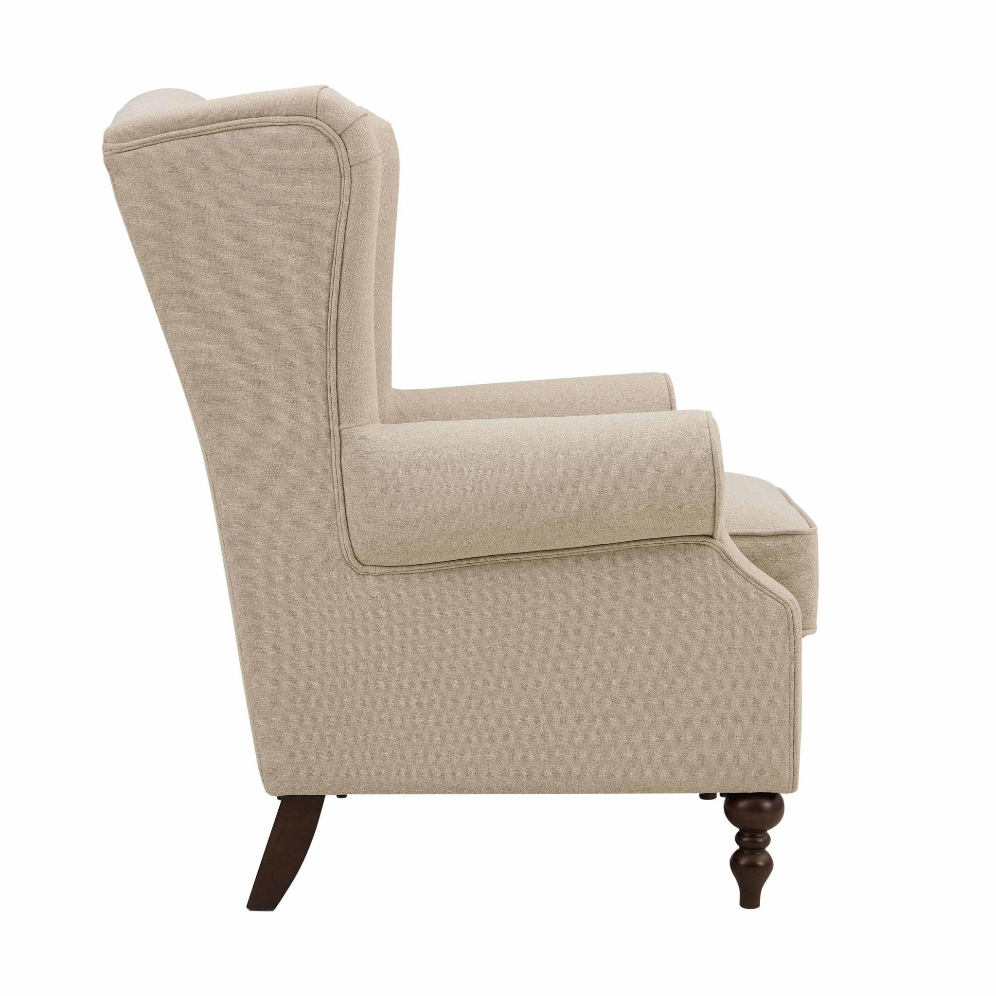 Nora Armchair - Oatmeal - Image 4
