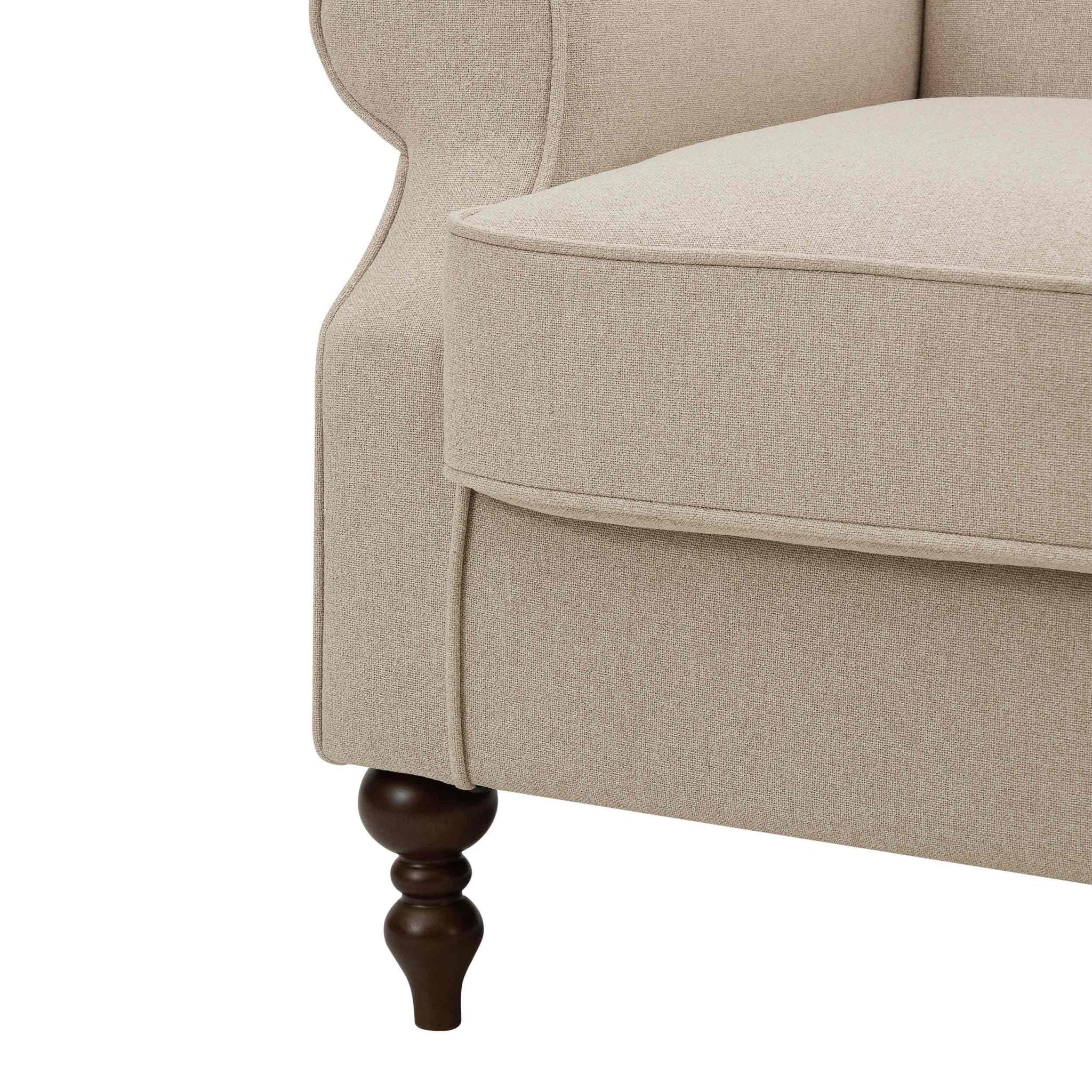 Nora Armchair - Oatmeal - Image 8