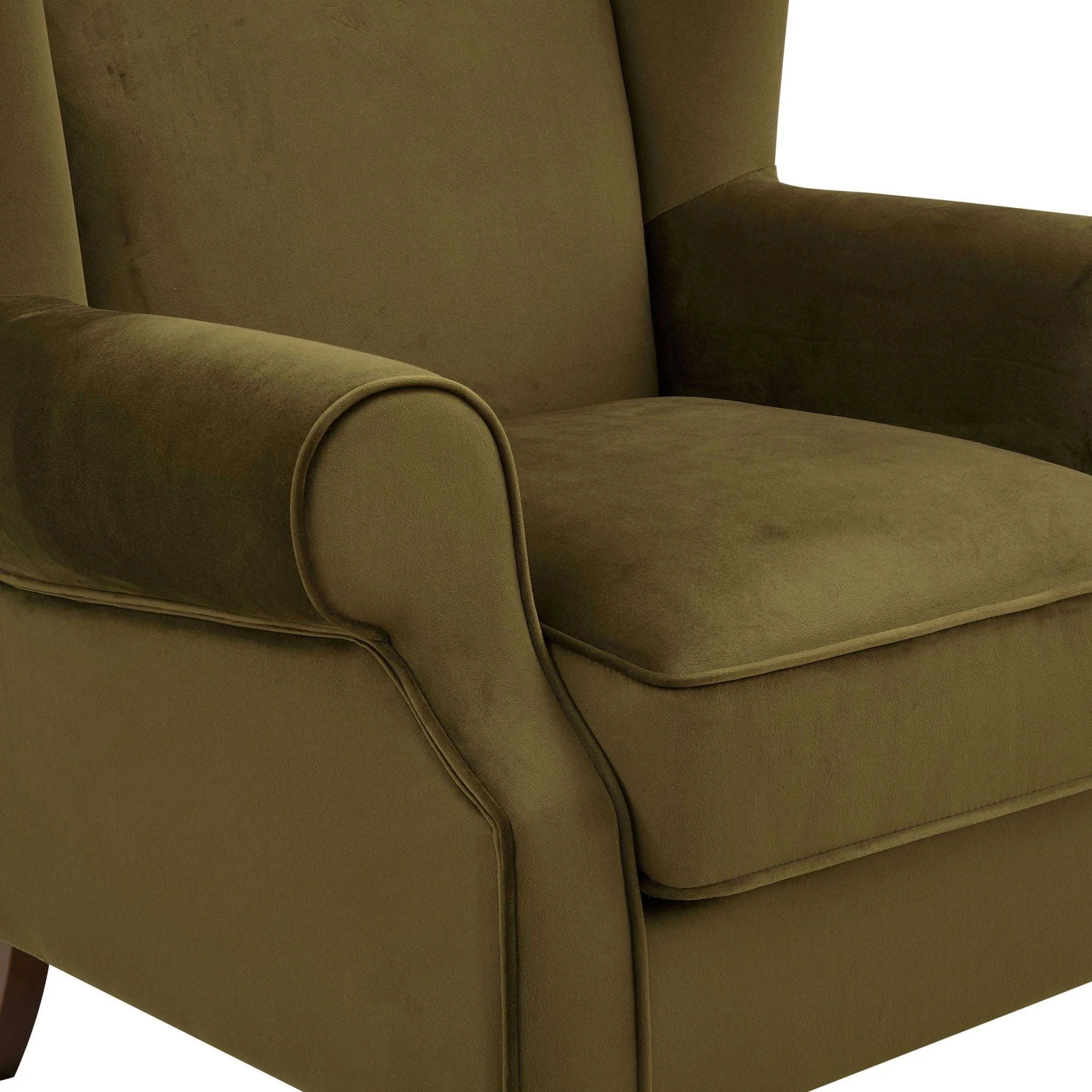 Nora Armchair - Rich Green - Image 7