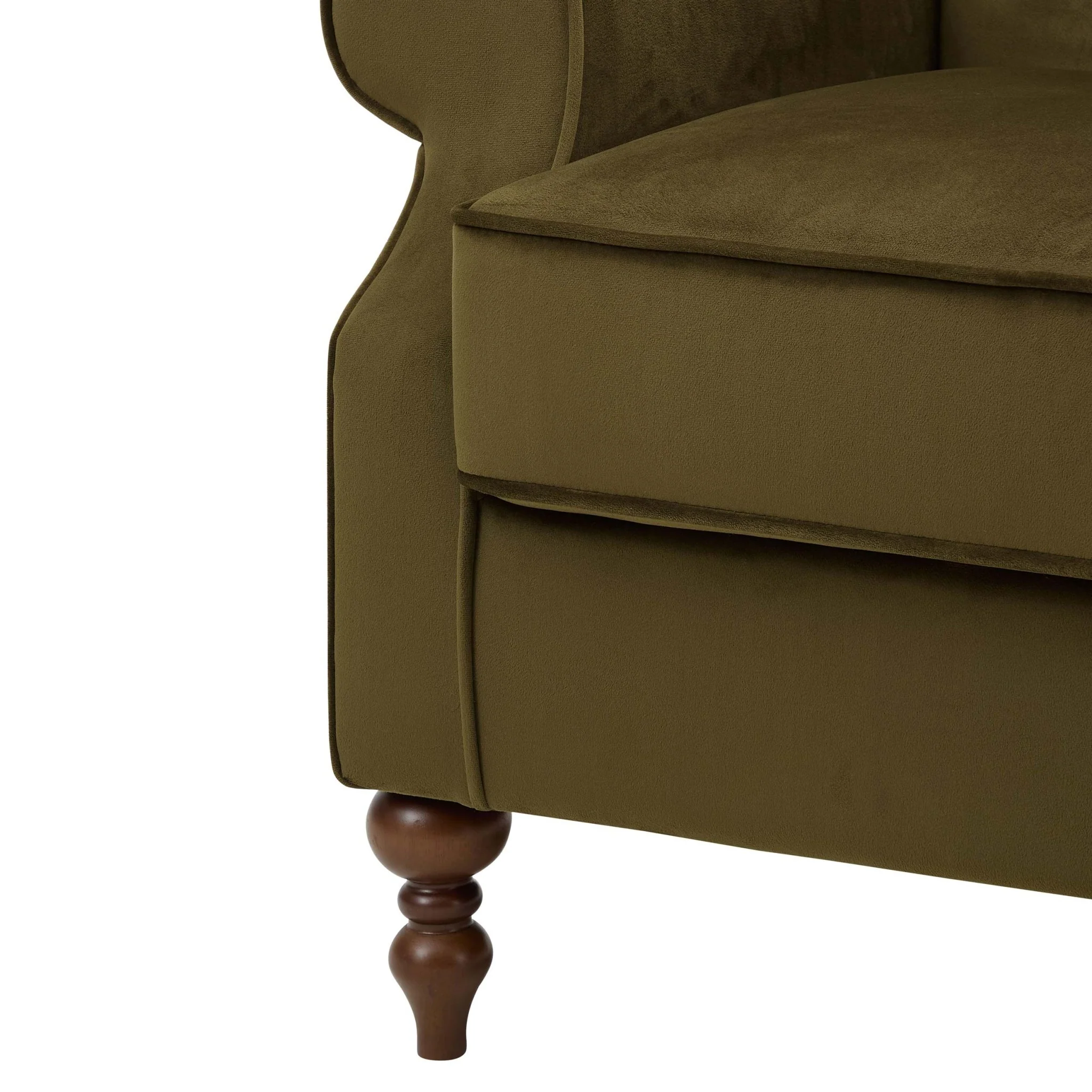 Nora Armchair - Rich Green - Image 9