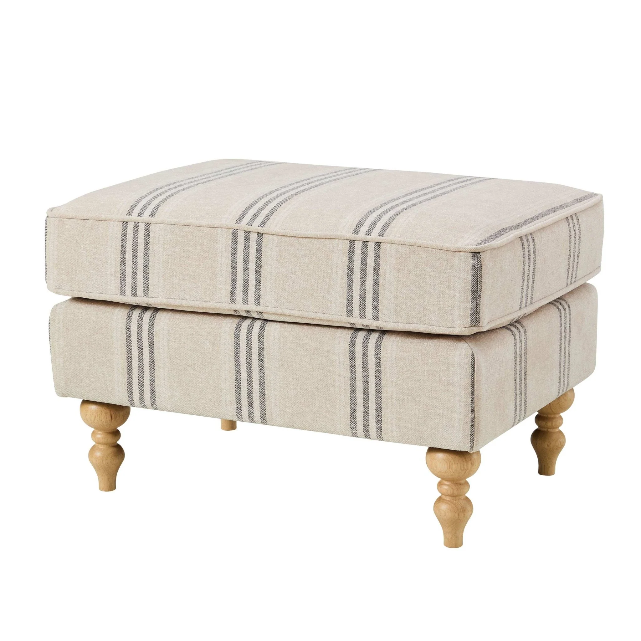 Nora Pouffe - Natural Stripe - Image 2