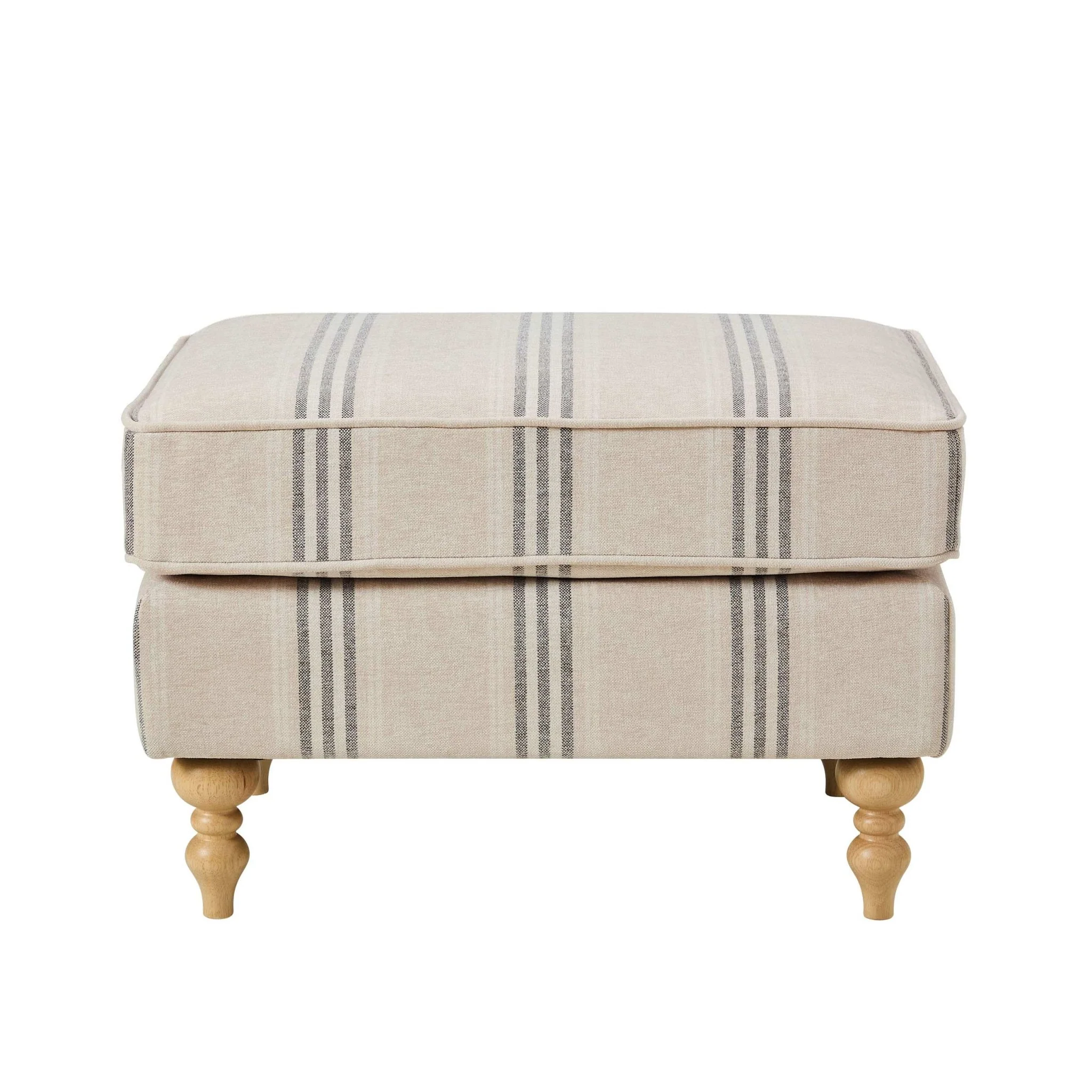 Nora Pouffe - Natural Stripe - Image 3