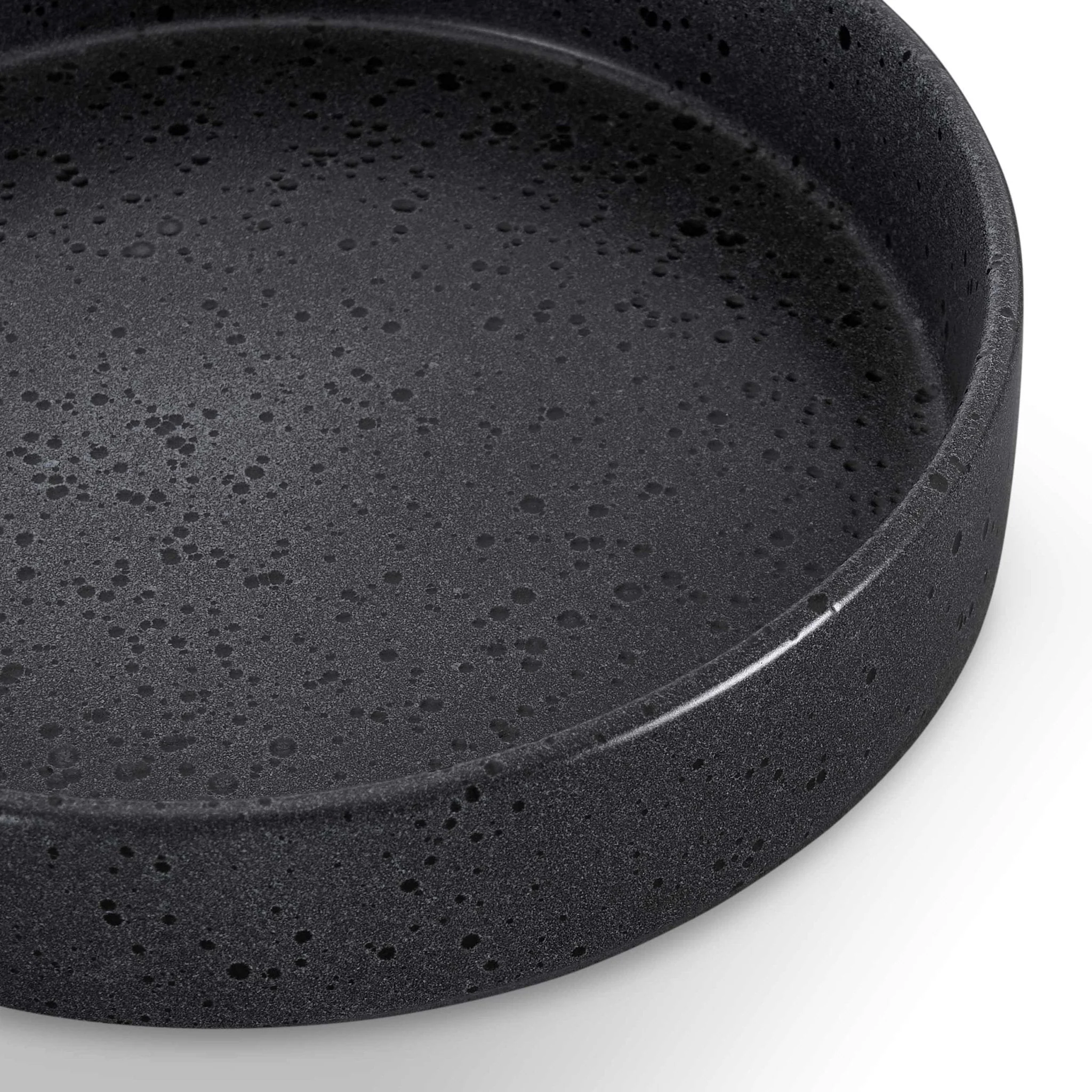 Nori Stoneware Set of 4 Pasta Bowls - Speckled Black - Image 6