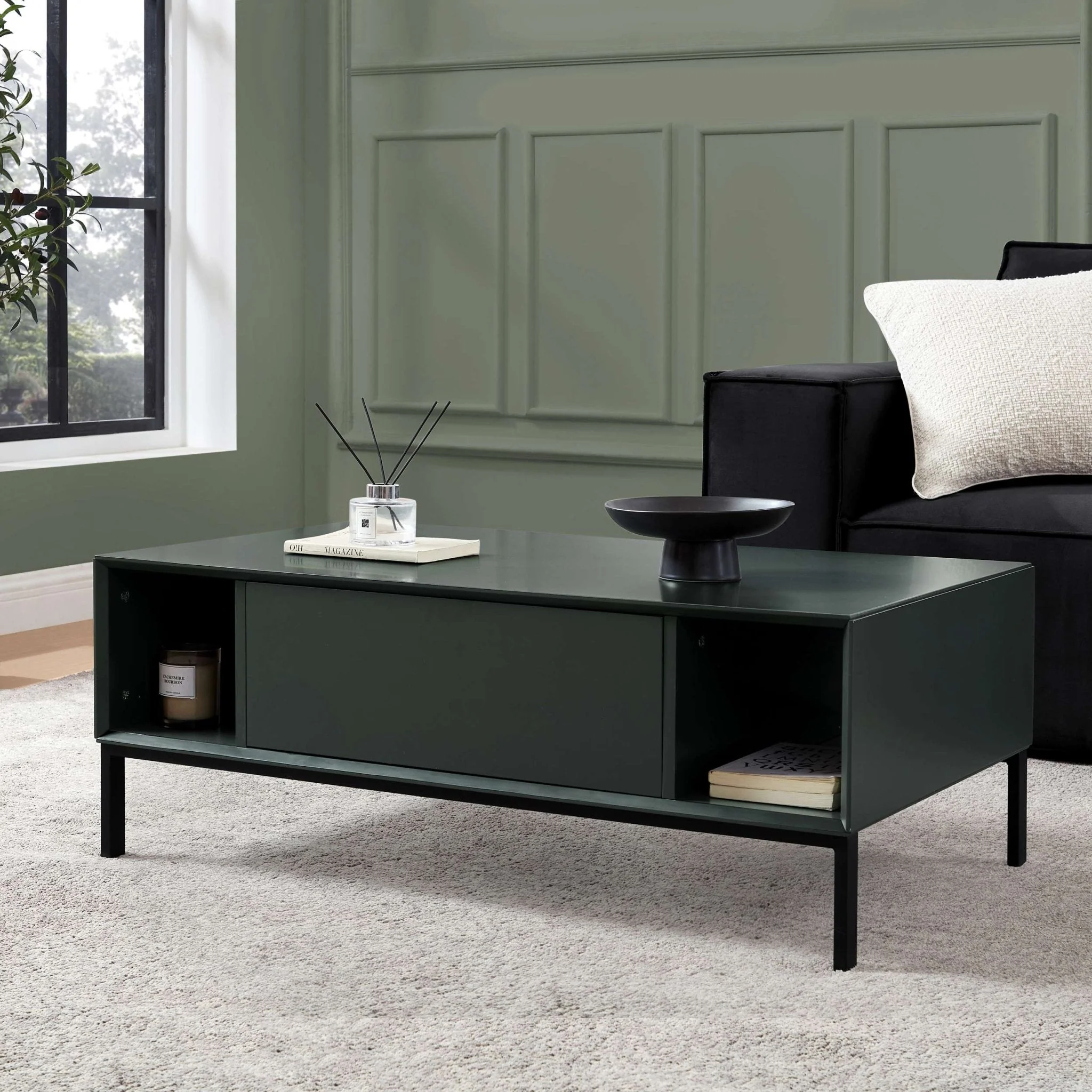 Nova Coffee Table - Forest Green