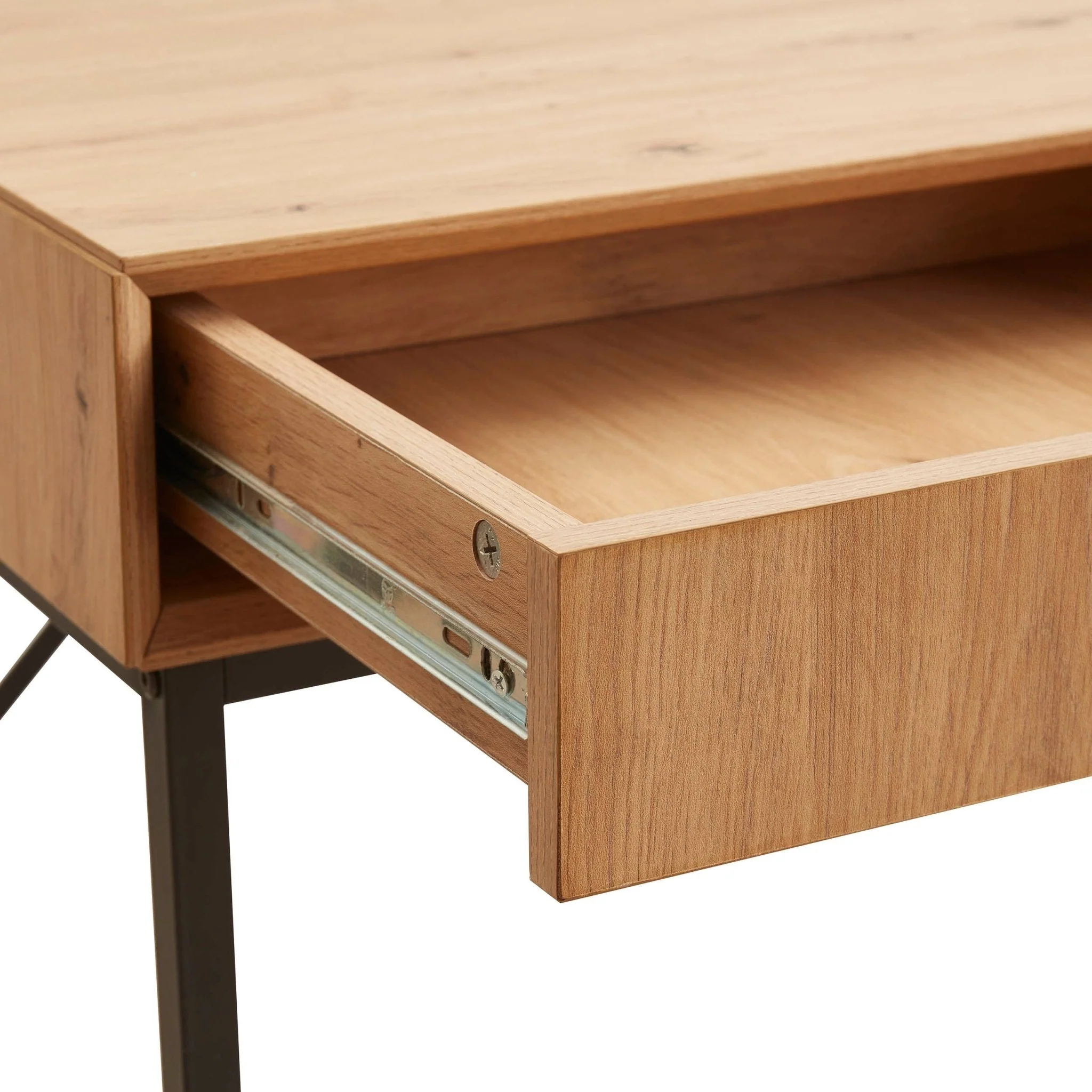 Nova Dressing Table Console - Light Wood - Image 5