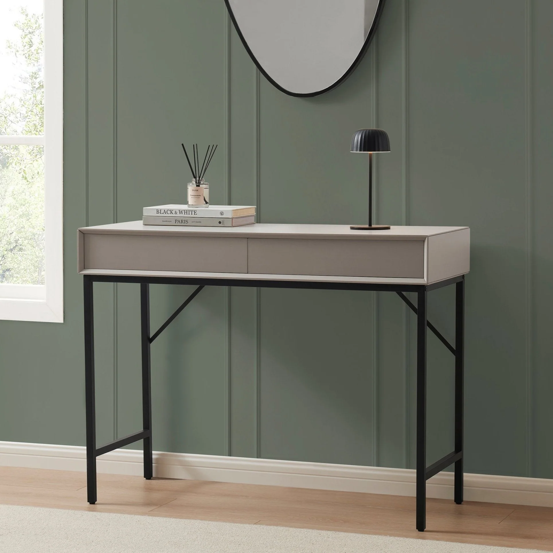 Nova Dressing Table Console - Taupe