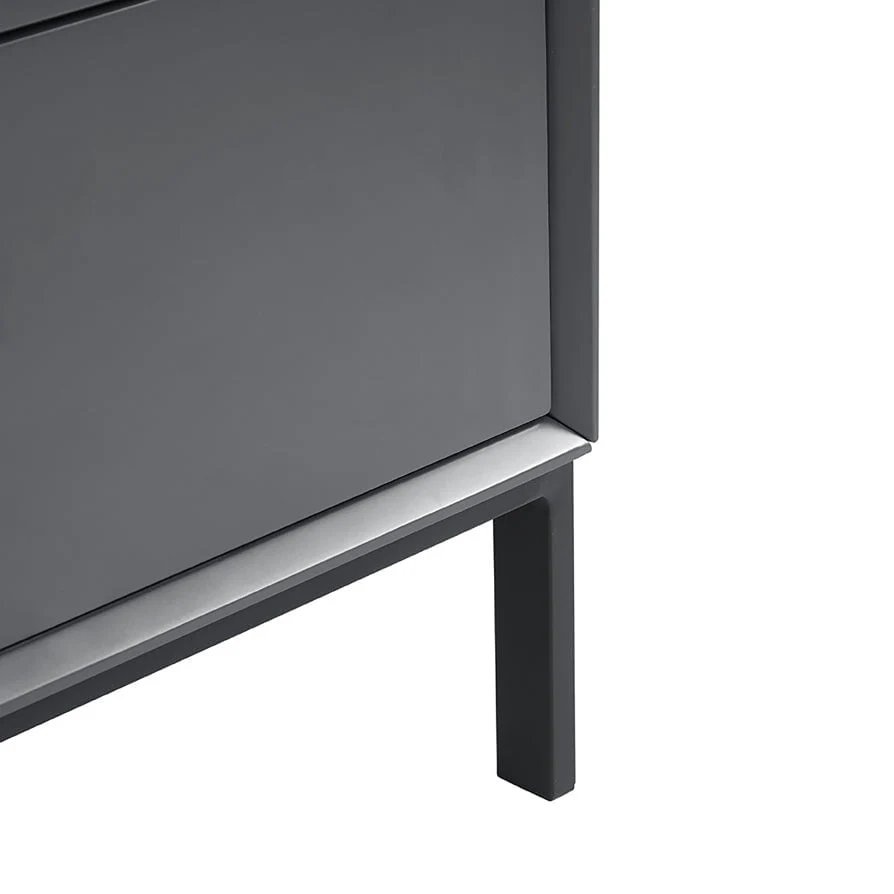 Nova Large Sideboard with Drawers - Charcoal - Image 9