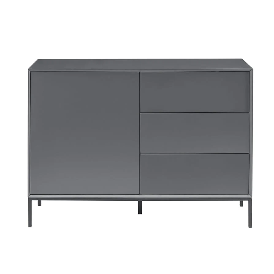 Nova Small Sideboard with Drawers - Charcoal - Image 6