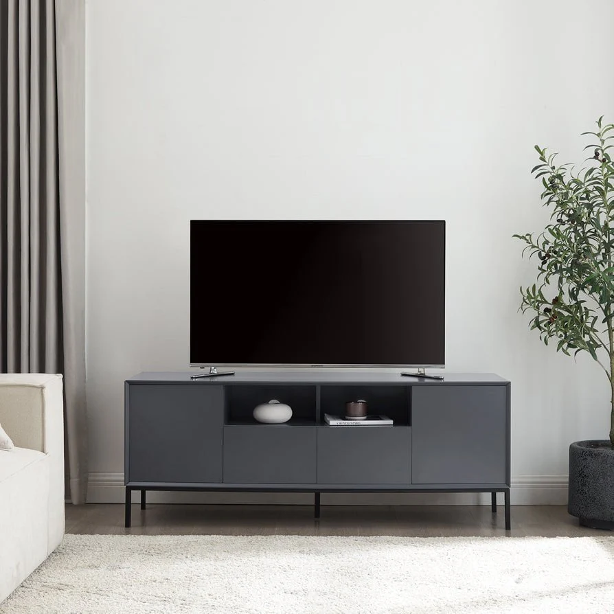 Nova TV Unit for TVs up to 60" - Charcoal - Image 3
