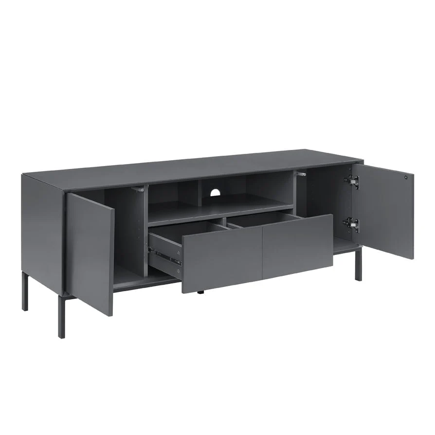 Nova TV Unit for TVs up to 60" - Charcoal - Image 7