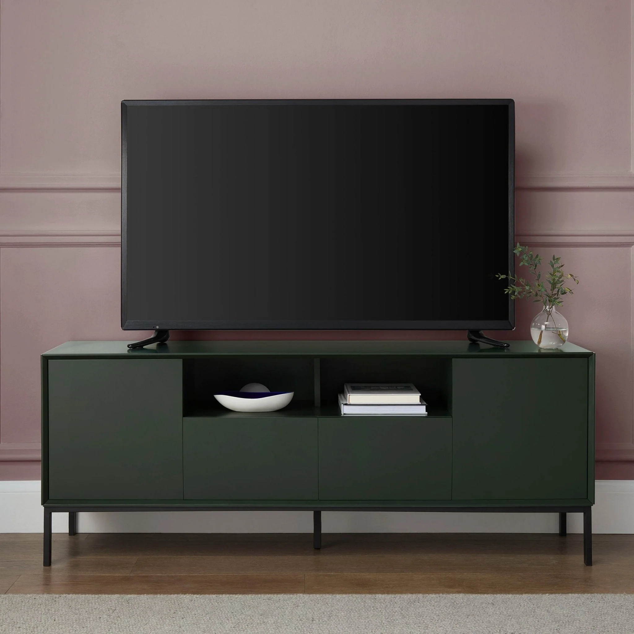 Nova TV Unit for TVs up to 60" - Forest Green