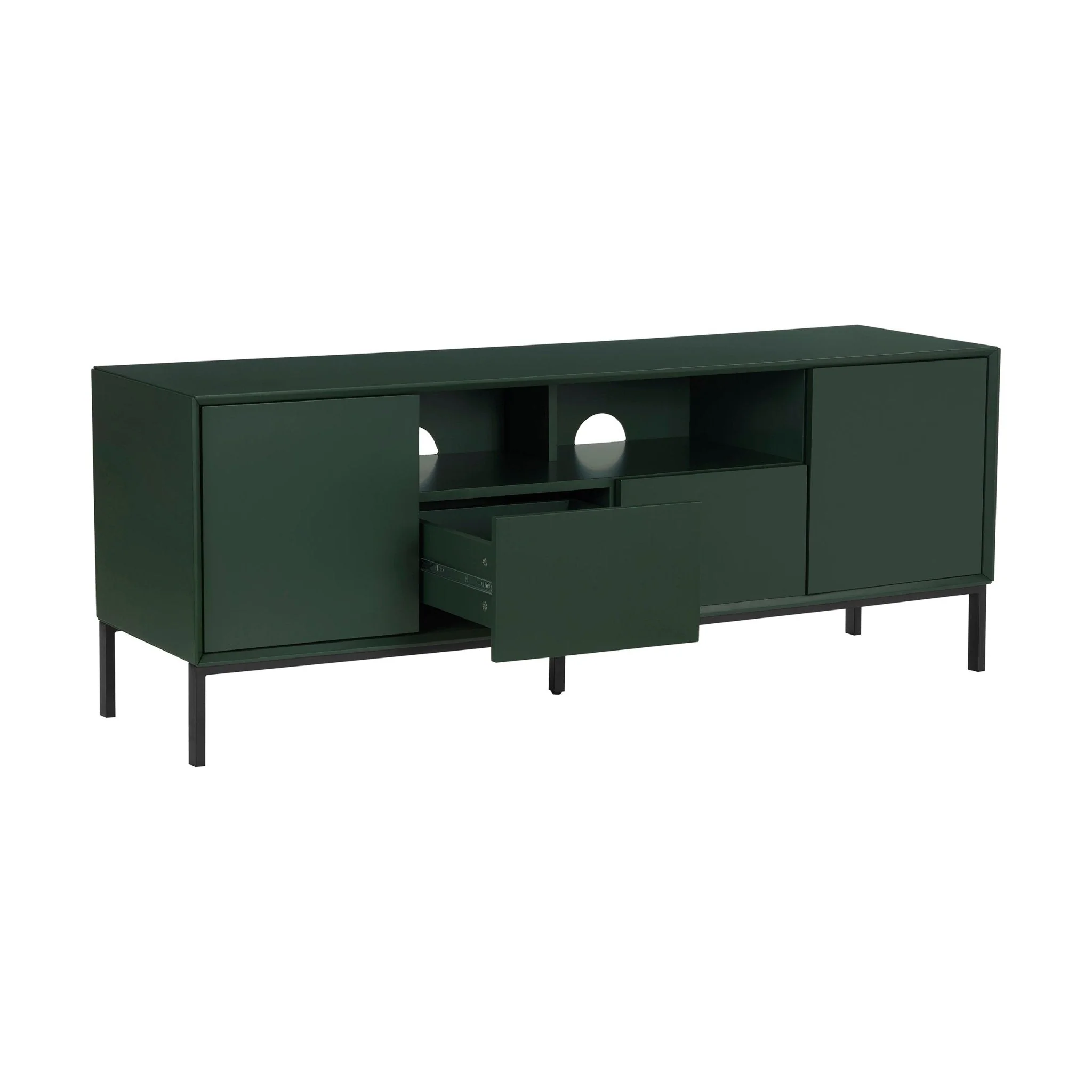 Nova TV Unit for TVs up to 60" - Forest Green - Image 2