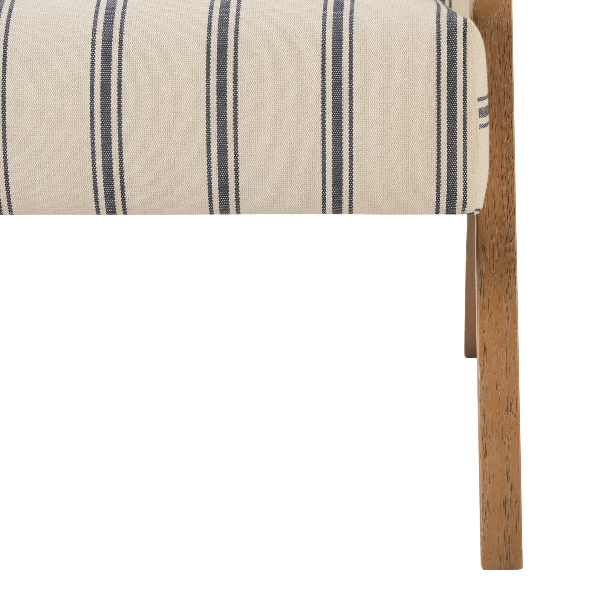 Nyla Accent Chair - Blue Stripe - Image 6