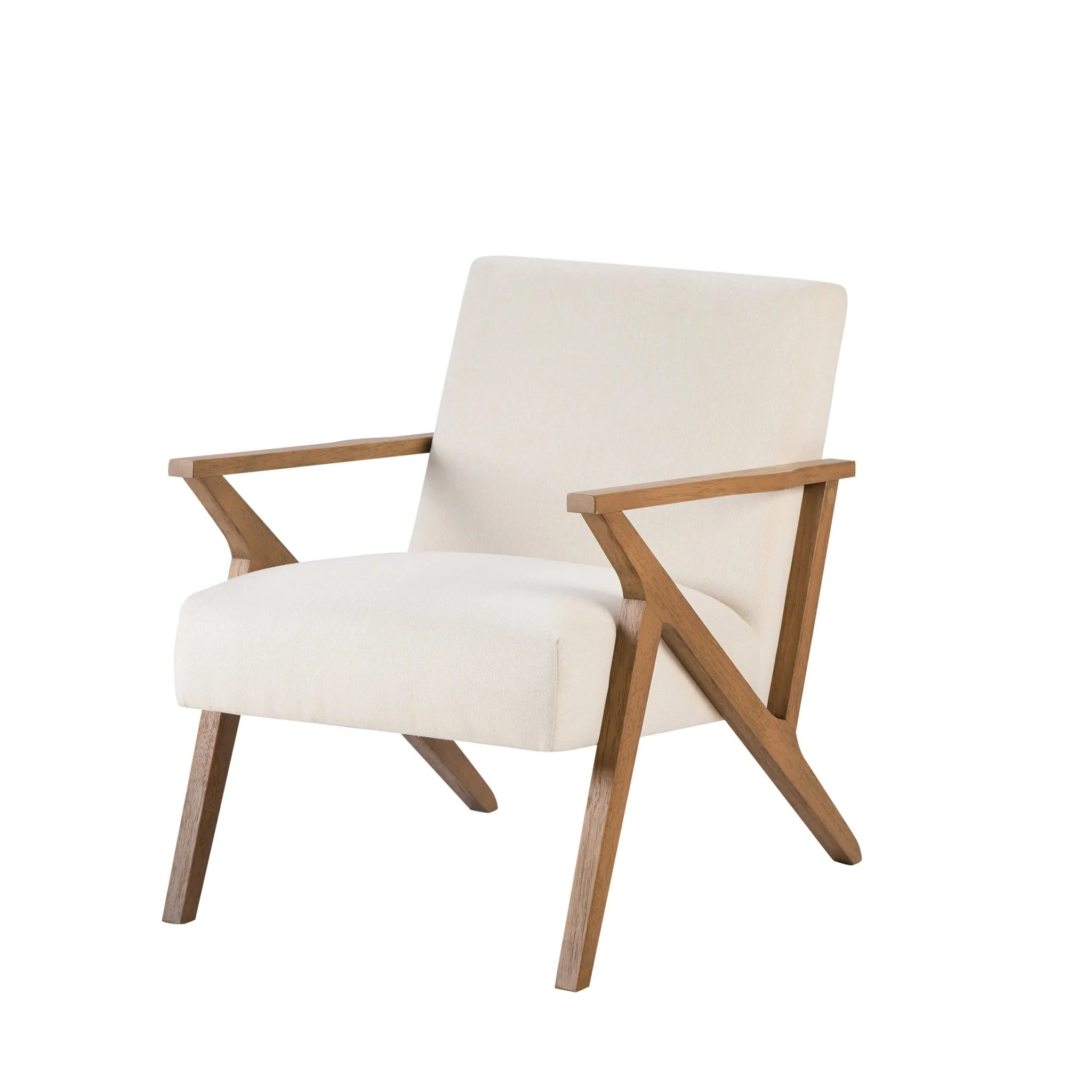 Nyla Accent Chair - Cream Linen - Image 3