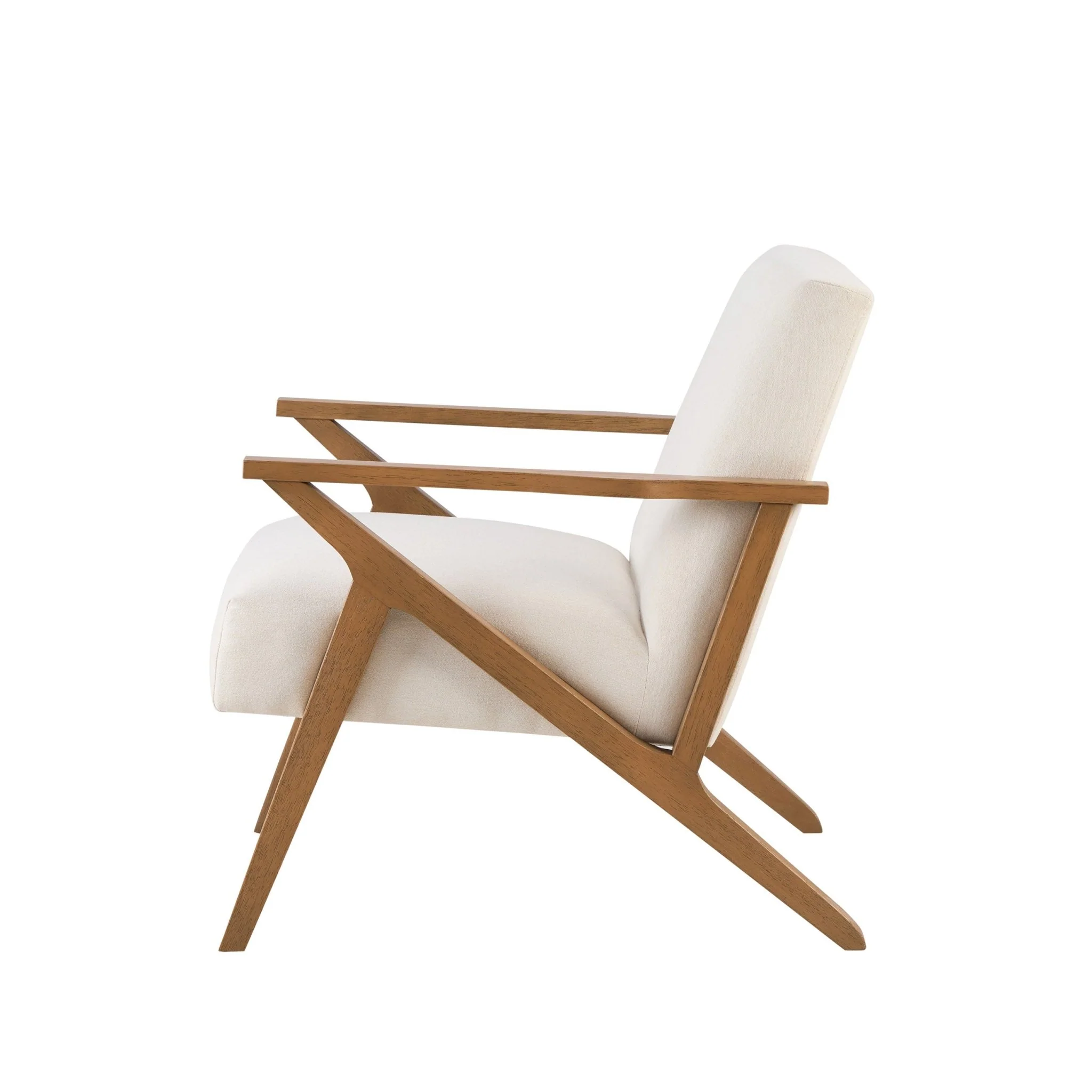 Nyla Accent Chair - Cream Linen - Image 5