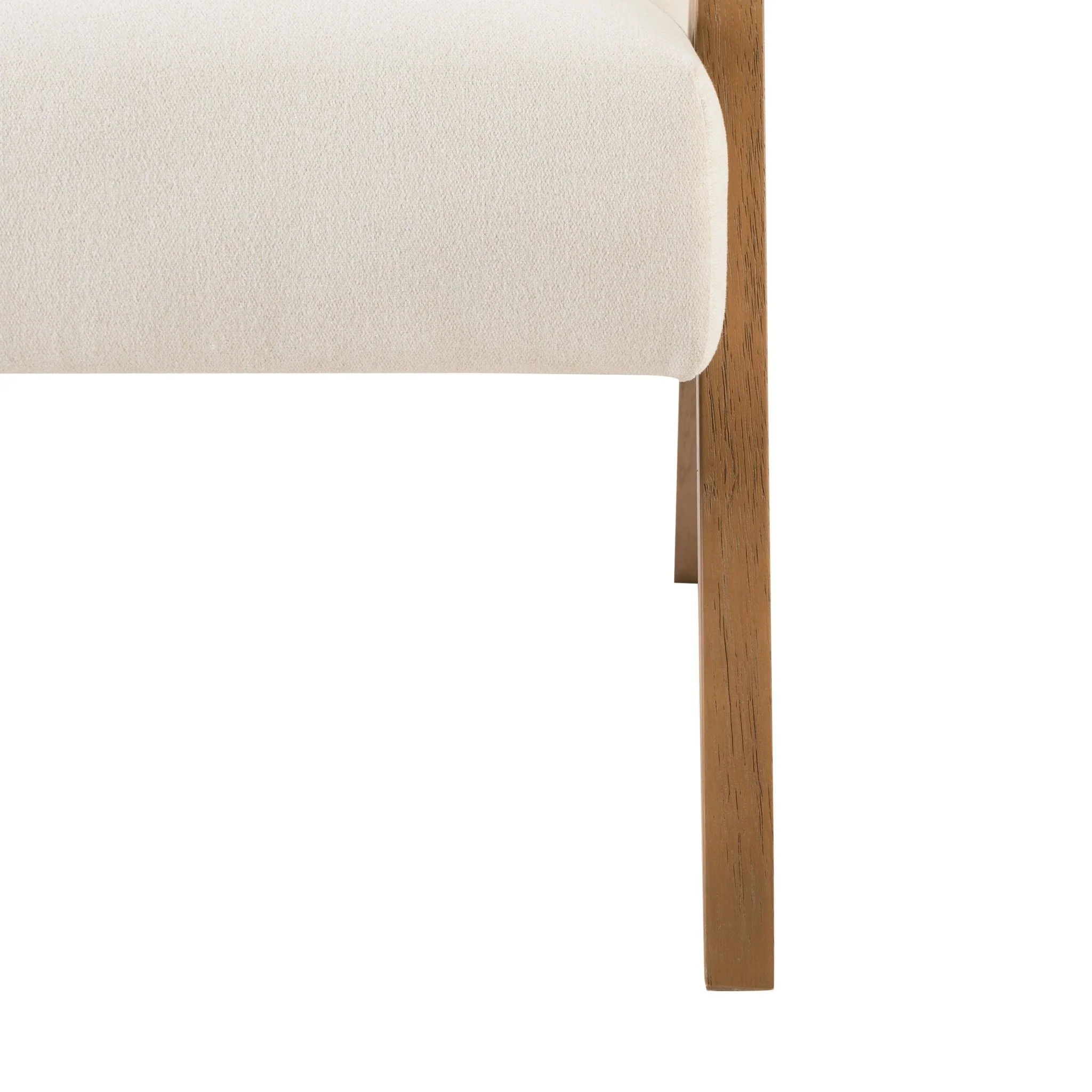 Nyla Accent Chair - Cream Linen - Image 6