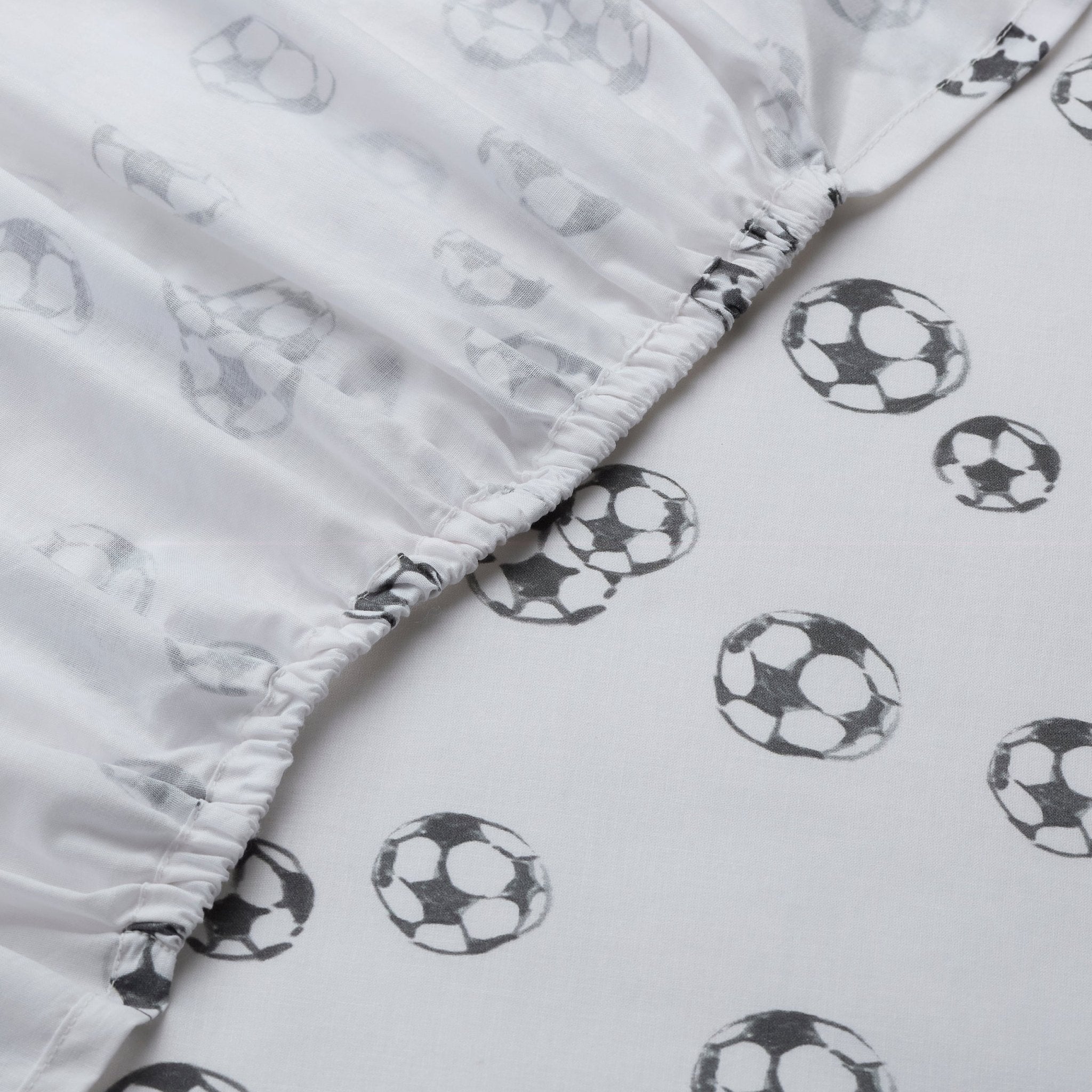 Ollie Football 100% Cotton Kids Fitted Sheet - Image 5