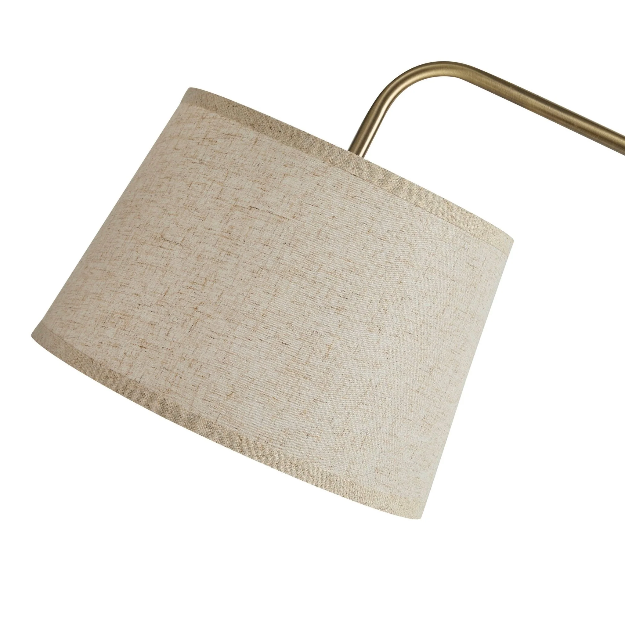 Orianna Floor Lamp with Side Table - Gold - Image 5