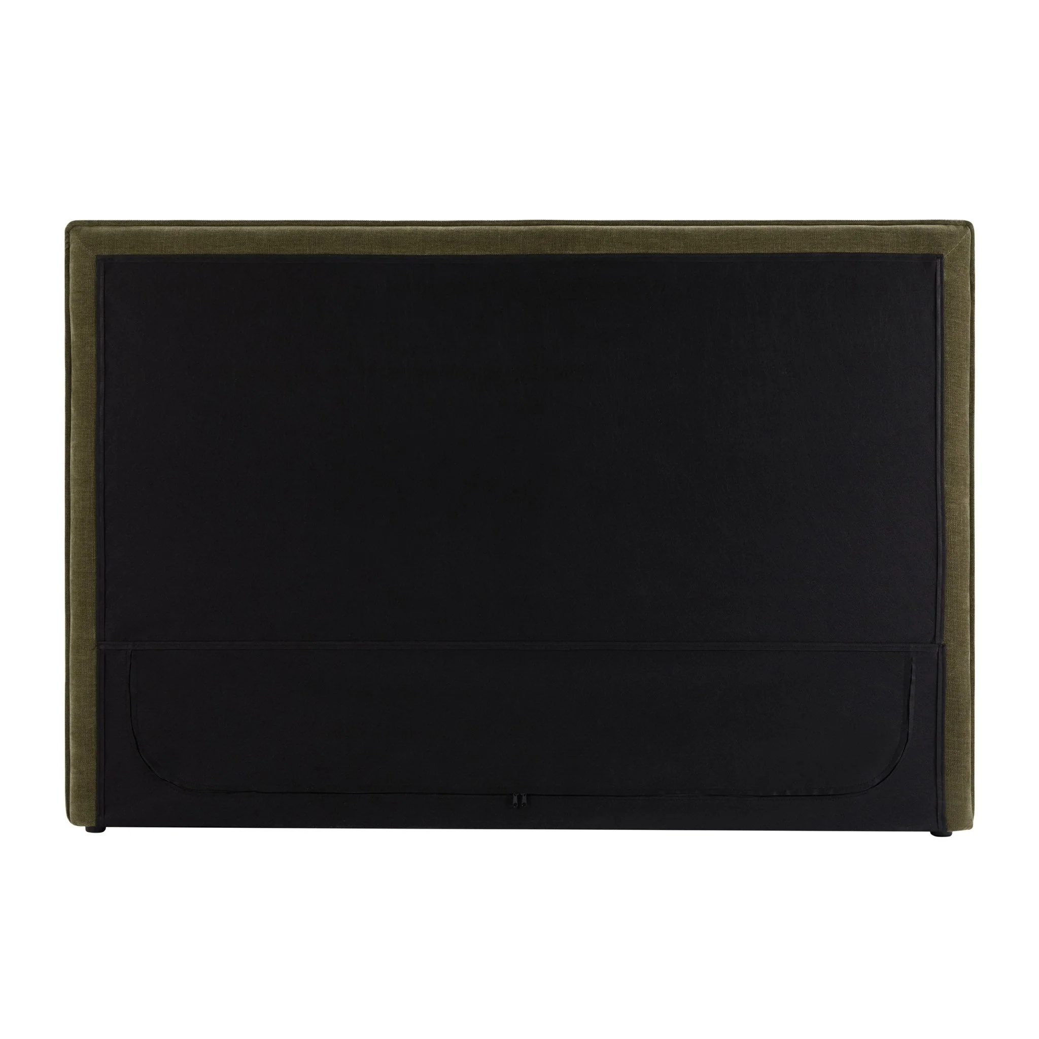 Oslo Ottoman Storage Bed - Chenille Olive - Image 12