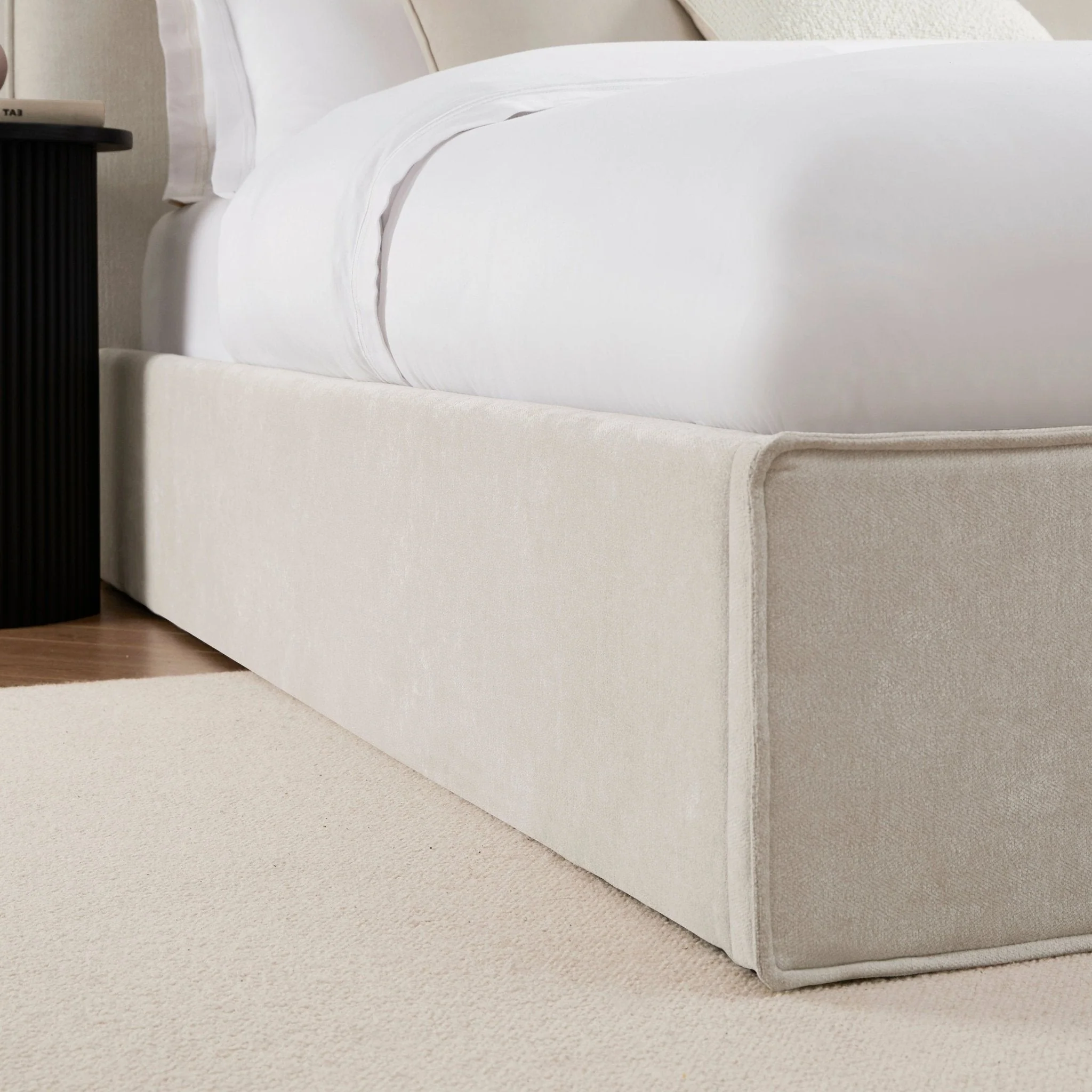 Oslo Ottoman Storage Bed - Ivory - Image 10