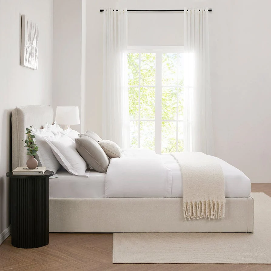 Oslo Ottoman Storage Bed - Ivory - Image 11