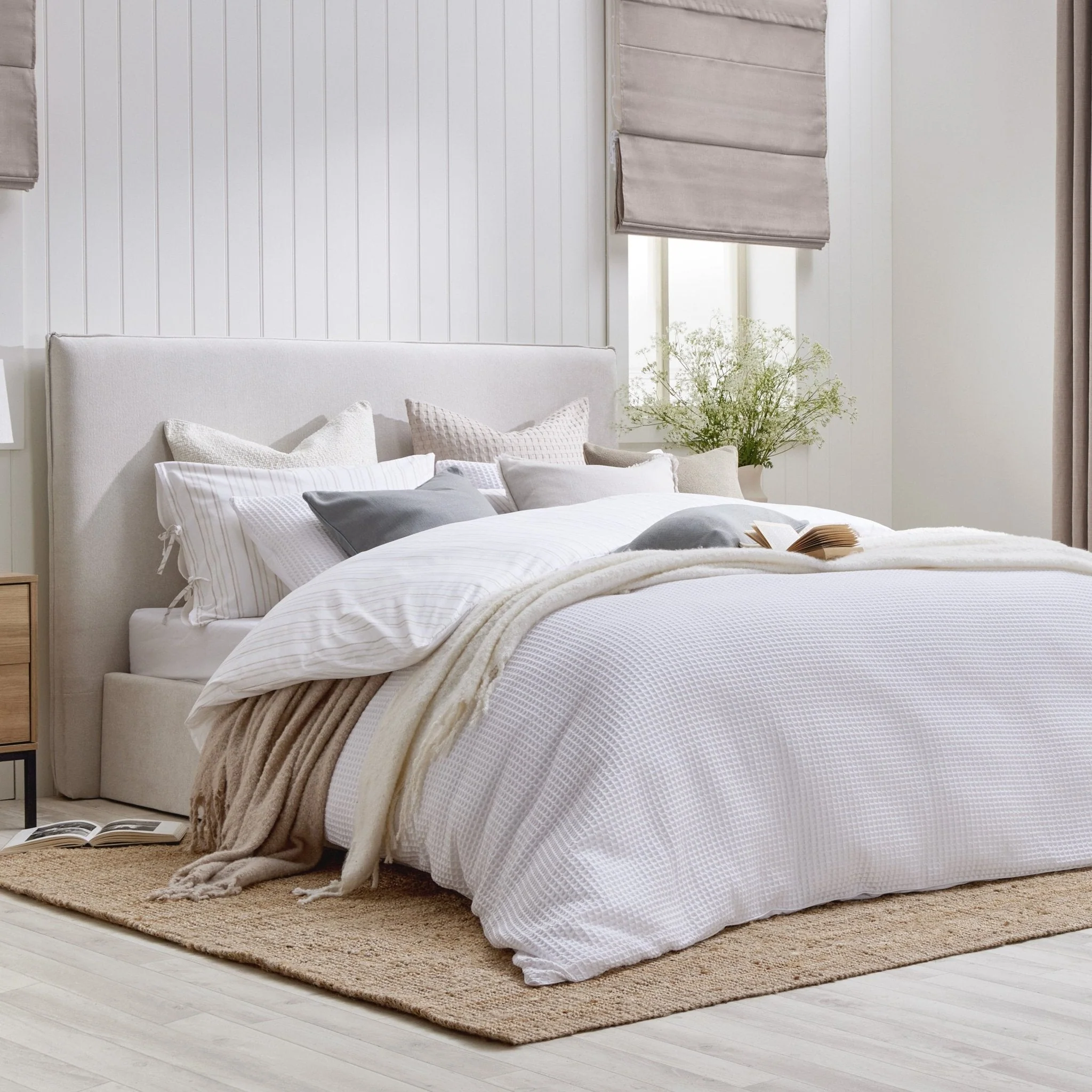 Oslo Ottoman Storage Bed - Ivory - Image 3