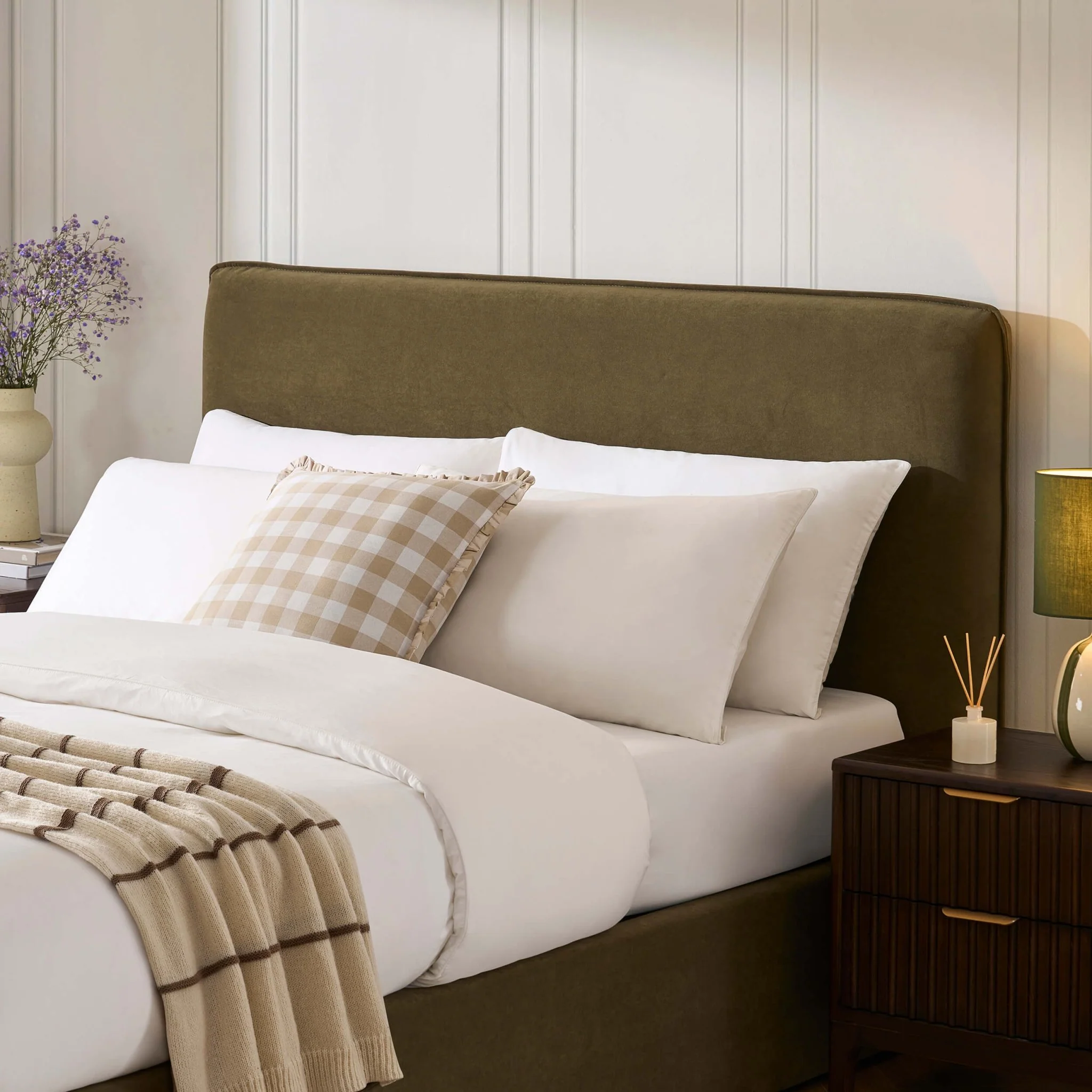 Oslo Ottoman Storage Bed - Olive - Image 4
