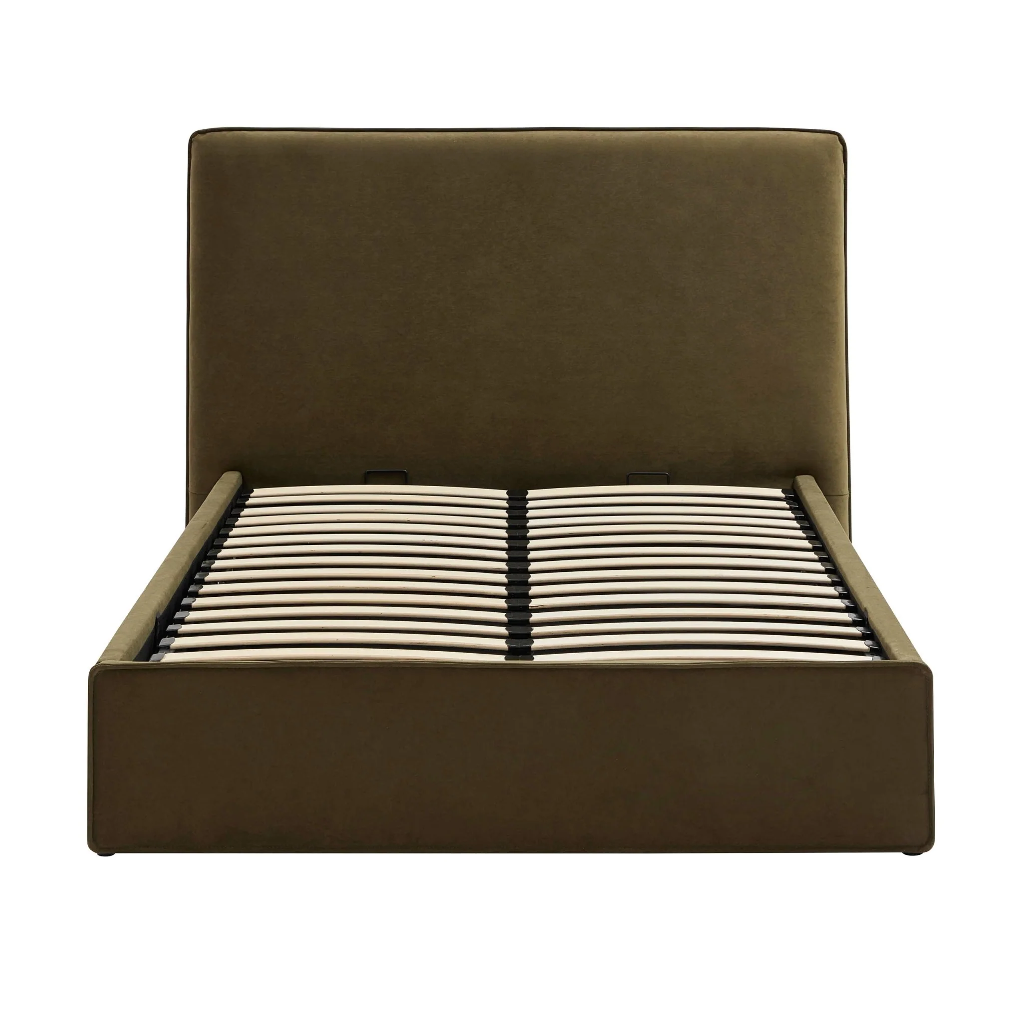 Oslo Ottoman Storage Bed - Olive - Image 9