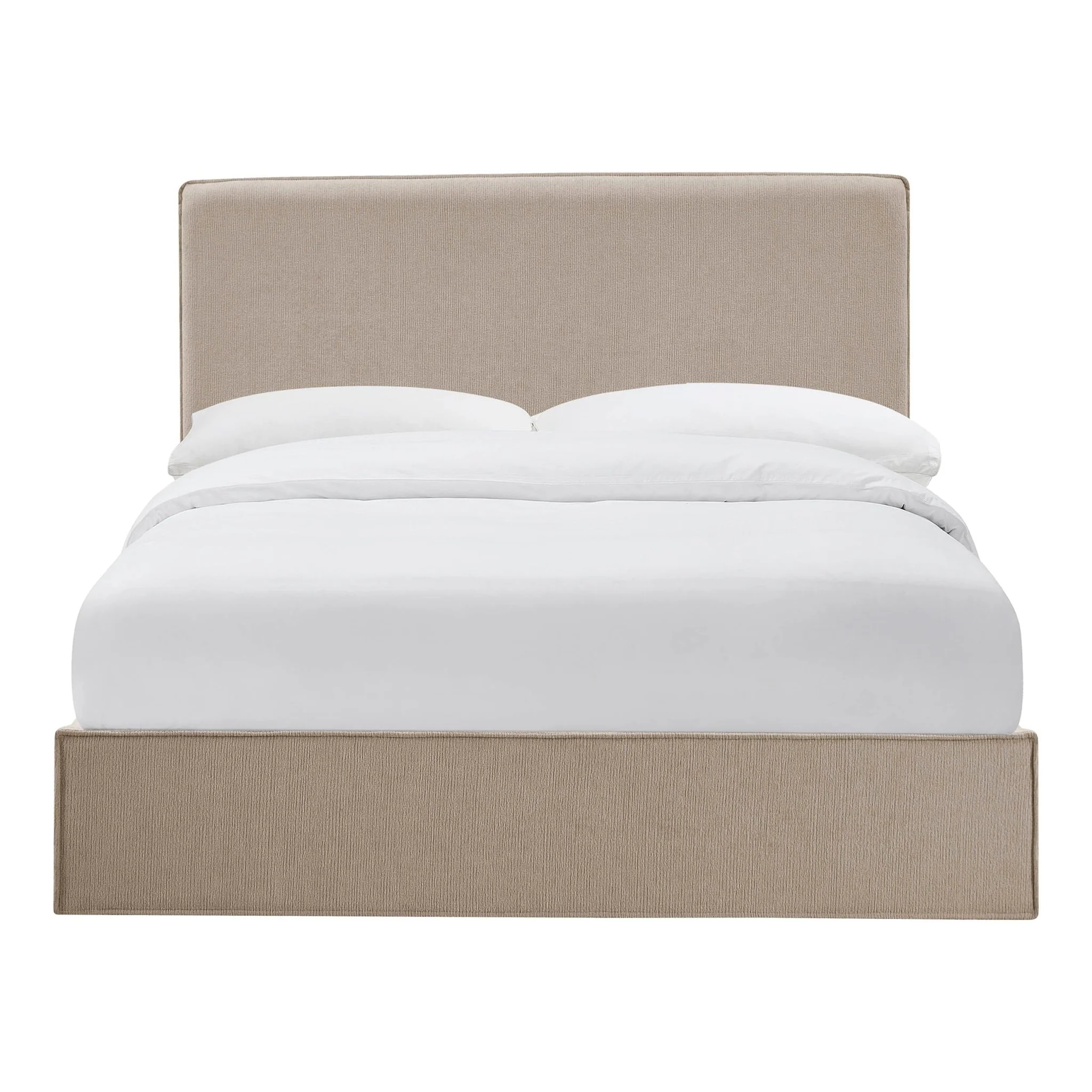 Oslo Ottoman Storage Bed - Textured Oatmeal - Image 12