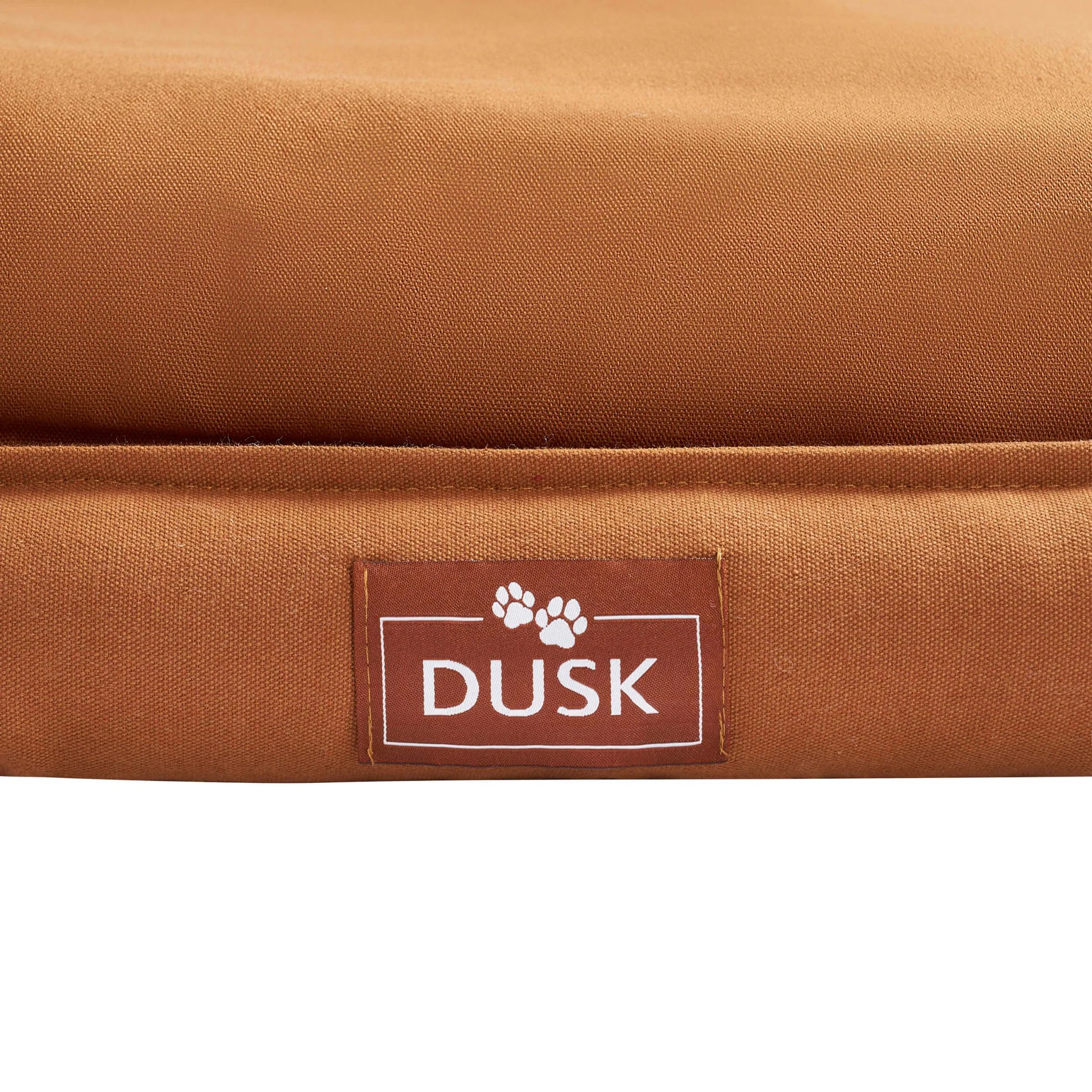 Otis Dog Bed with Bone Cushion - Burnt Orange - Image 4