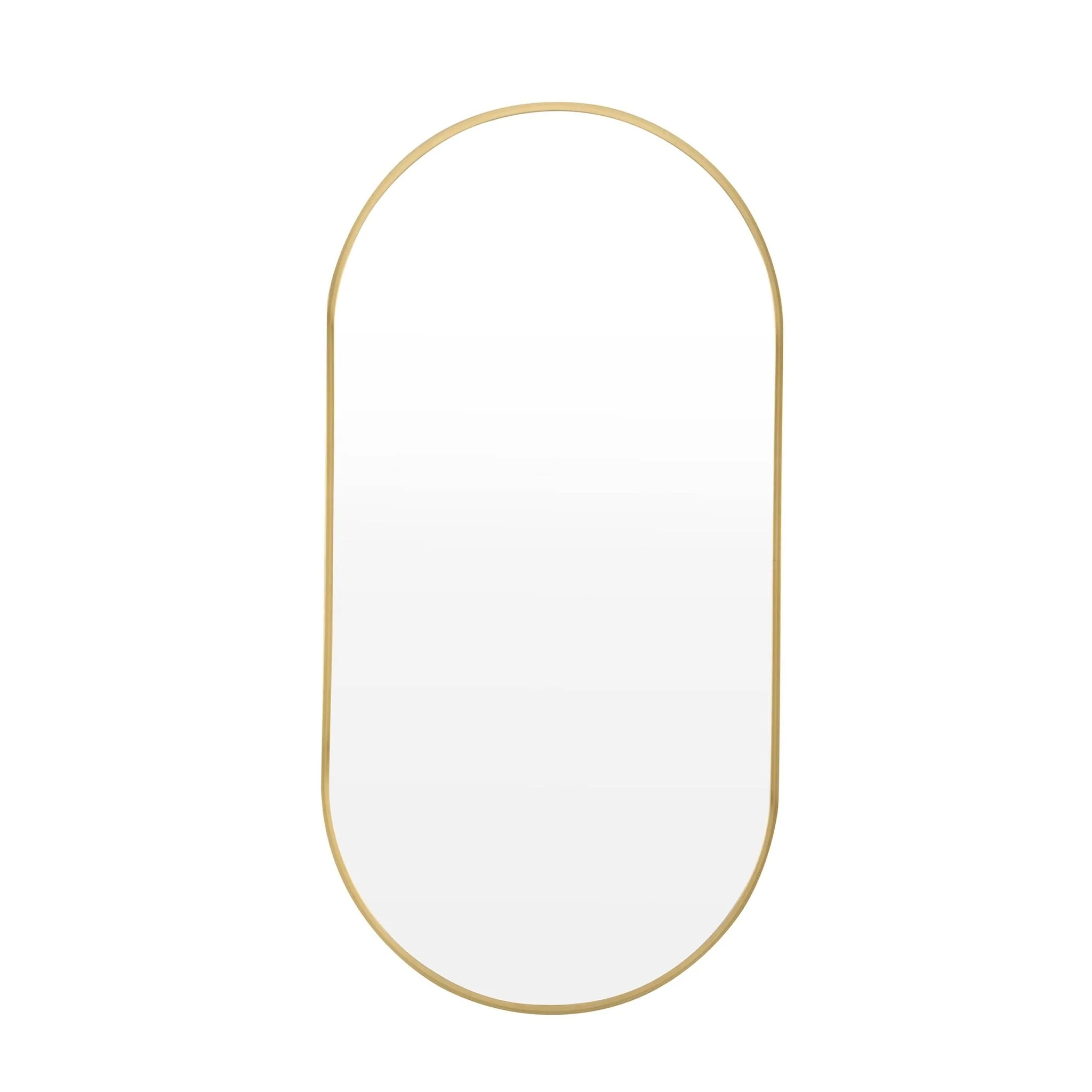 Oval Wall Mirror - Gold - Image 3