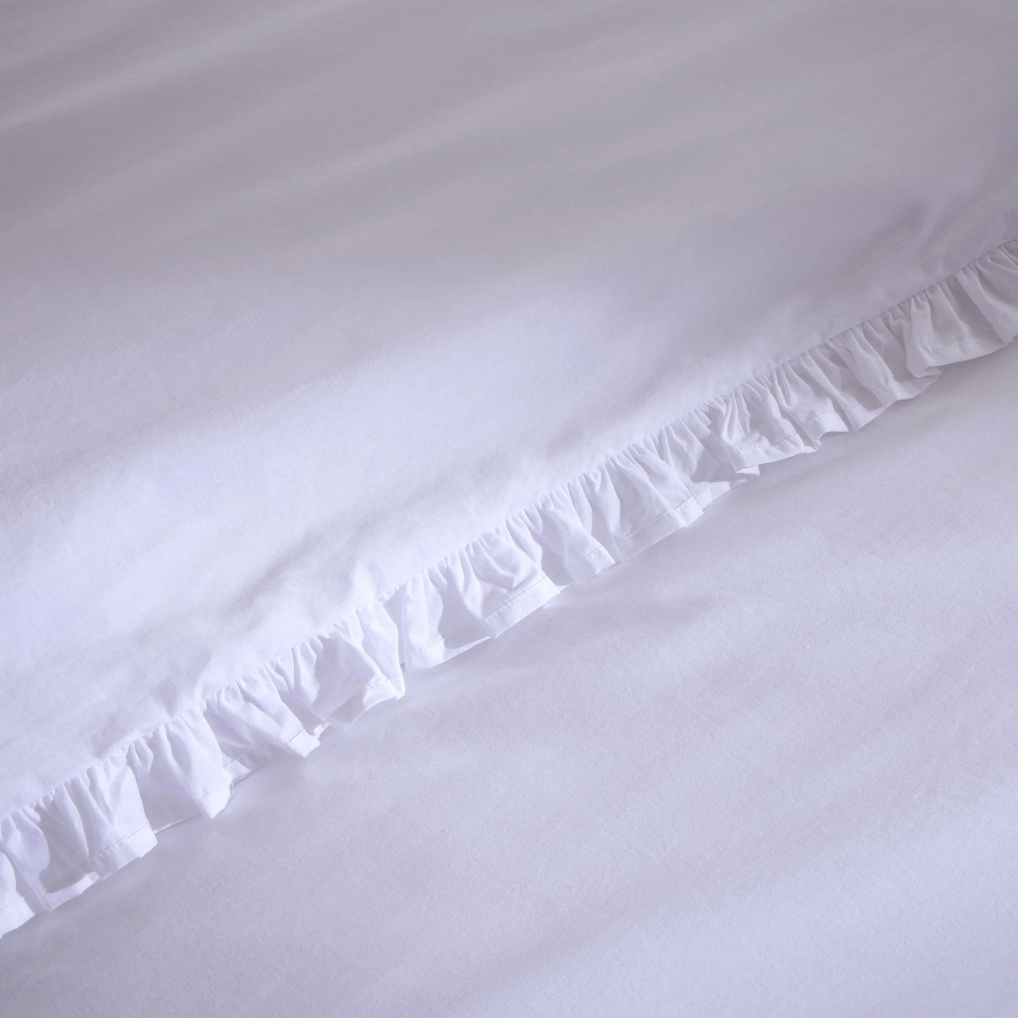 Pair of Marion Ruffle Edge Oxford Pillowcases - Ecru - Image 2