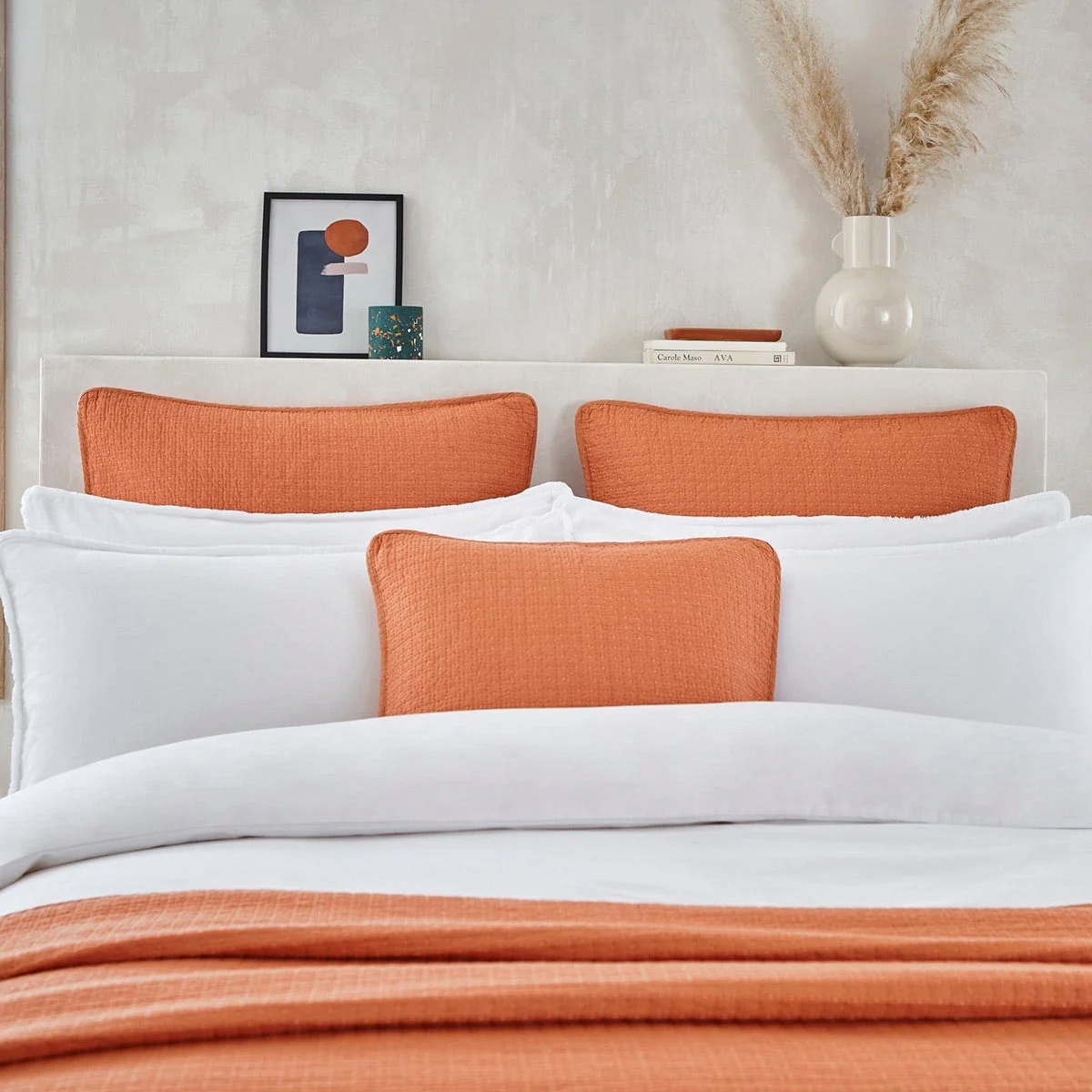 Palma Cushion Cover - Burnt Orange - Image 5