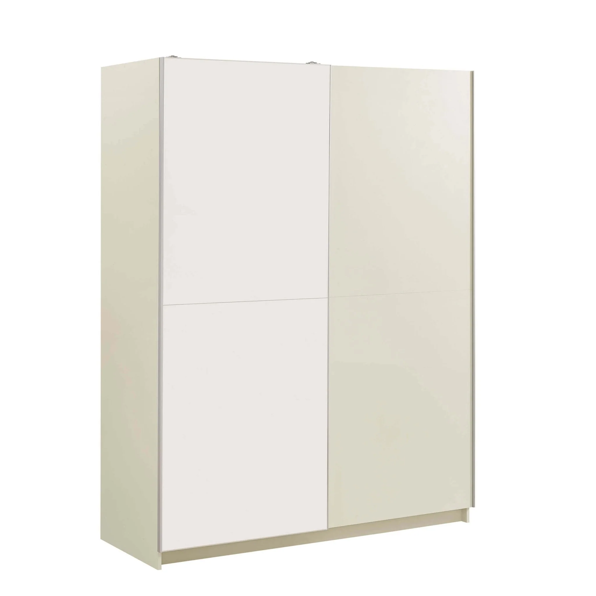 Penelope 150cm 2 Door Sliding Wardrobe - Cream - Image 5