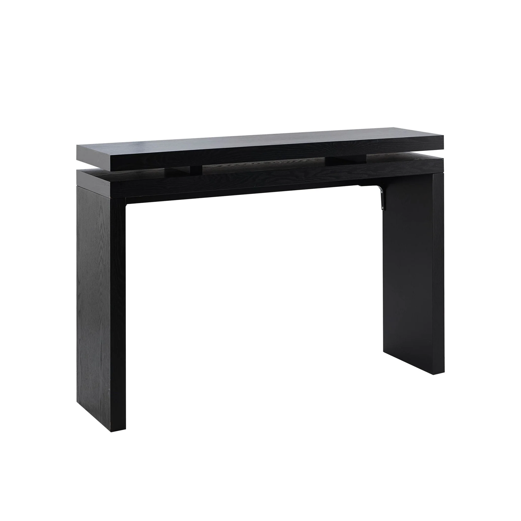 Penny Ash Console Table - Black - Image 3