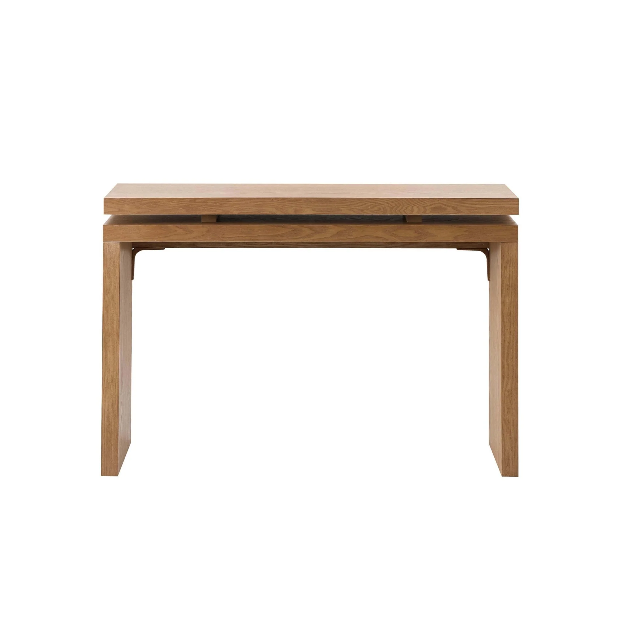 Penny Ash Console Table - Medium Wood - Image 4