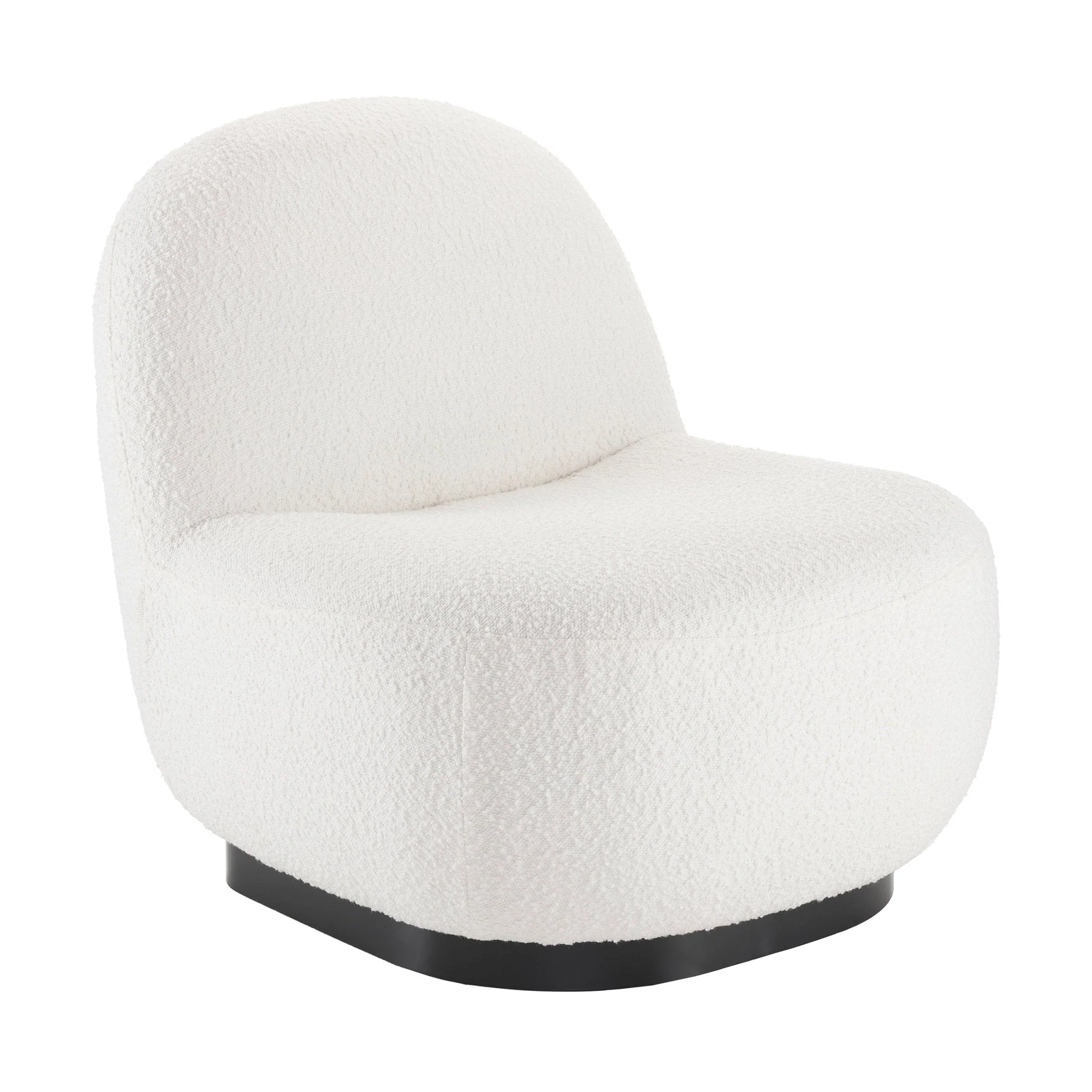 Peyton Accent Chair - Boucle Ivory - Image 3