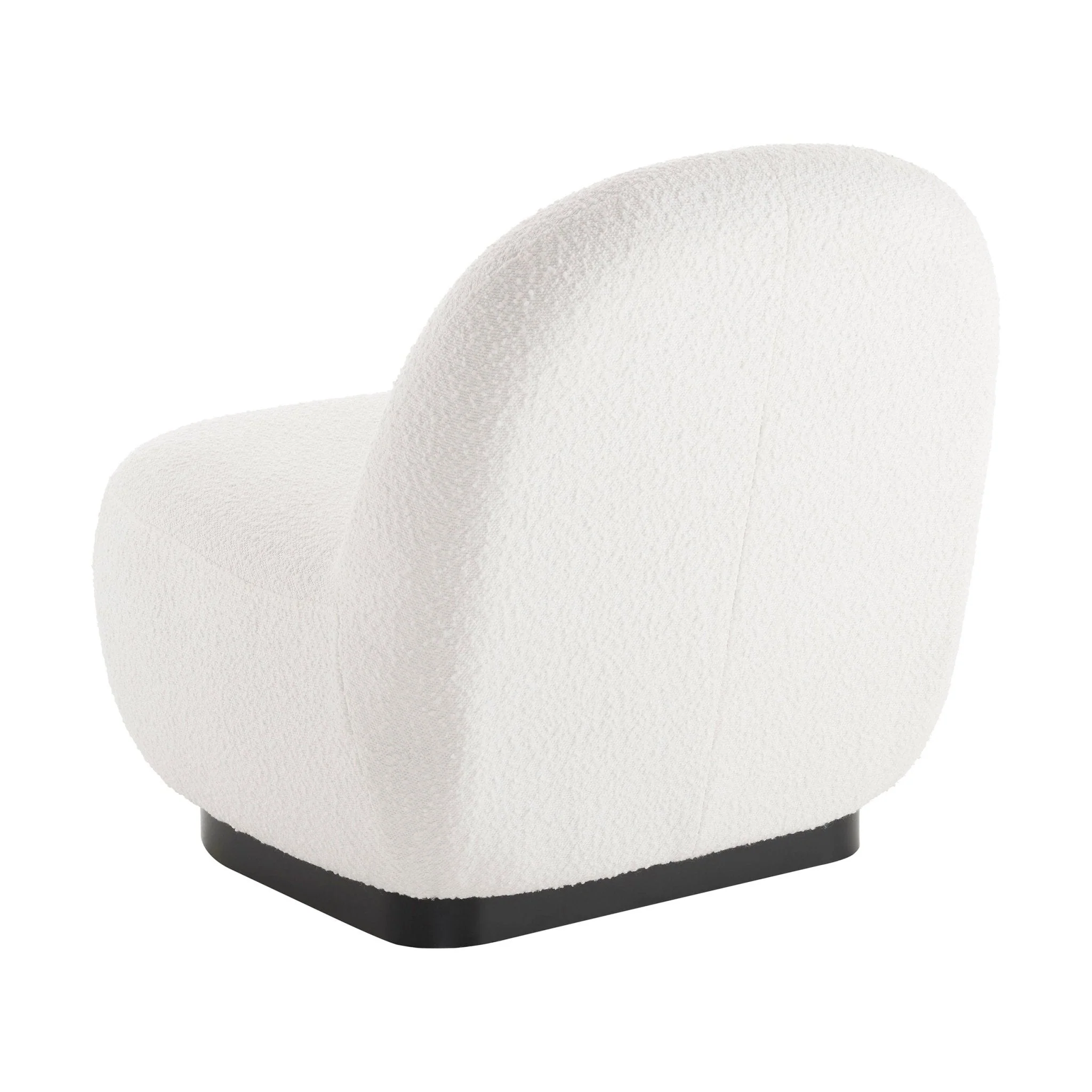 Peyton Accent Chair - Boucle Ivory - Image 4